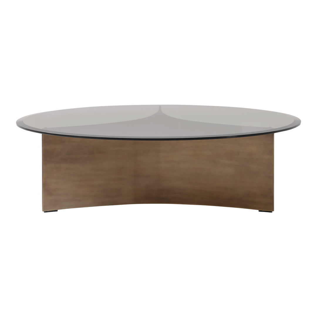 Modern Arc Coffee Table - Mid-Century Design, Solid Wood, Living Room Centerpiece for Home Decor | Perfect for Lounge, Family Room & Office Spaces