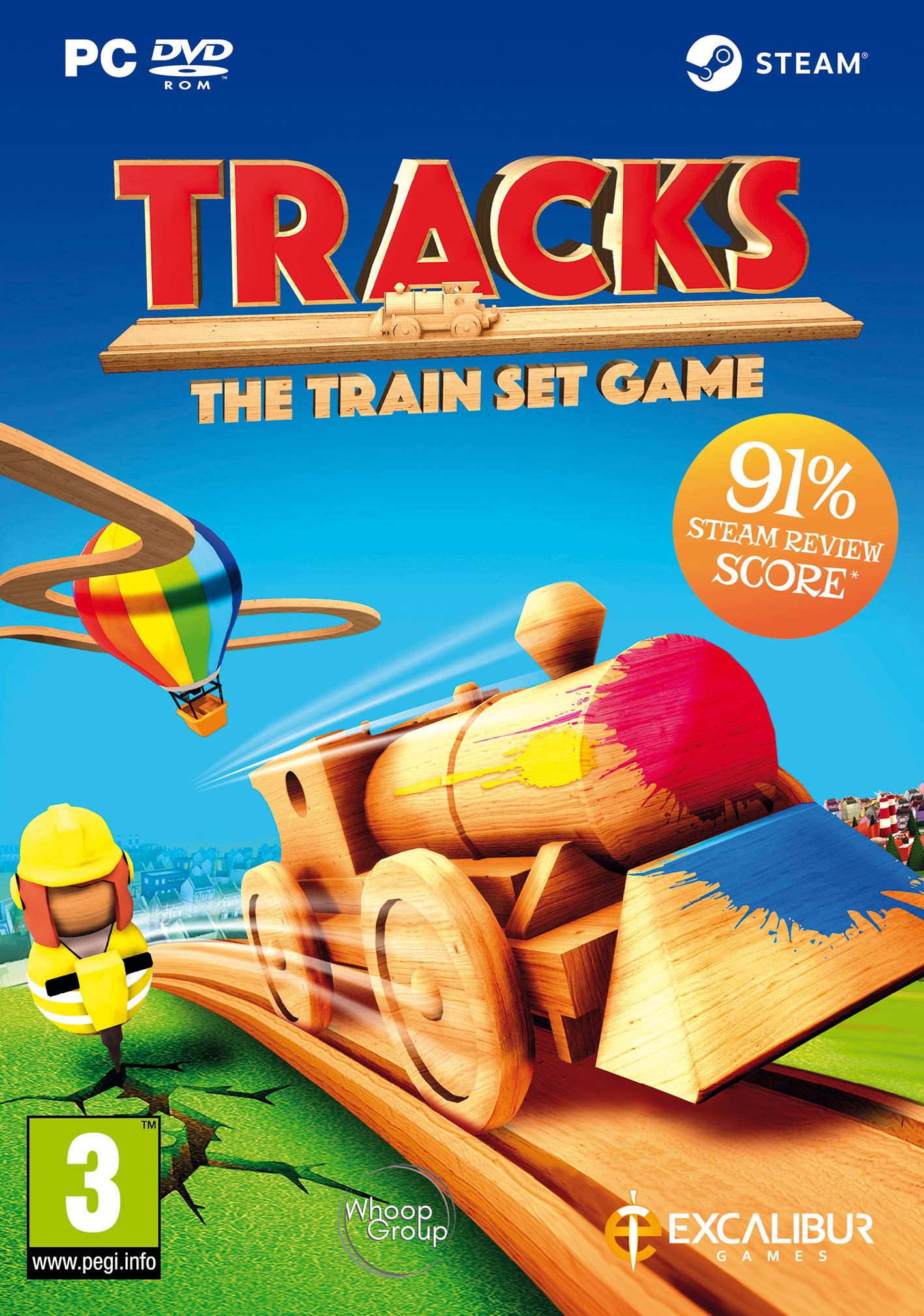 Tracks The Train Set Game for PC - Fun Simulation & Strategy Game for Train Enthusiasts | Perfect for Family Game Nights & Relaxing Solo Play