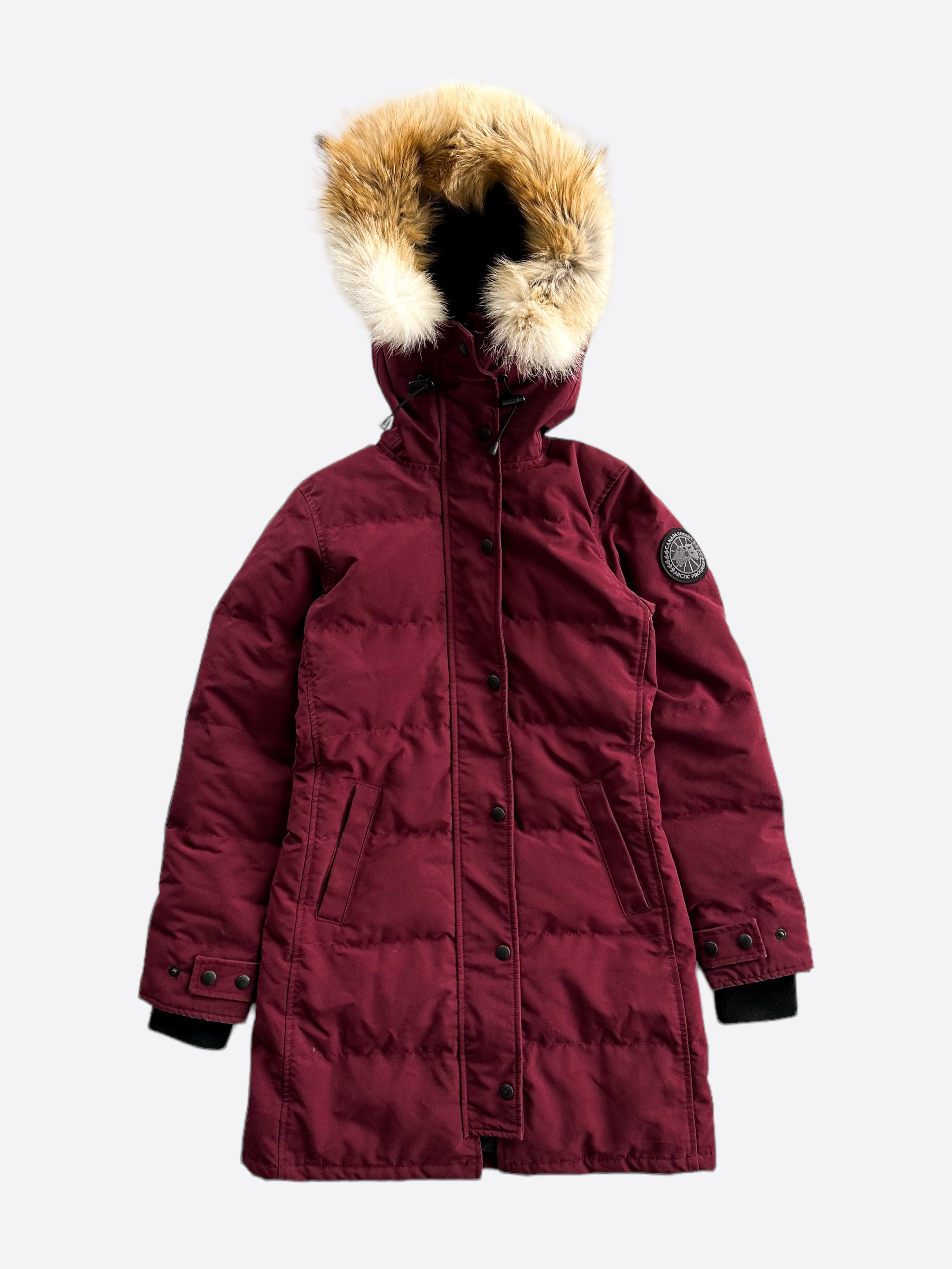 Canada Goose Bordeaux Shelburne Black Label Women's Parka - Premium Winter Coat for Extreme Cold Weather, Waterproof & Windproof, Fashionable Outerwear for Snowy Days, Skiing & Urban Commuting