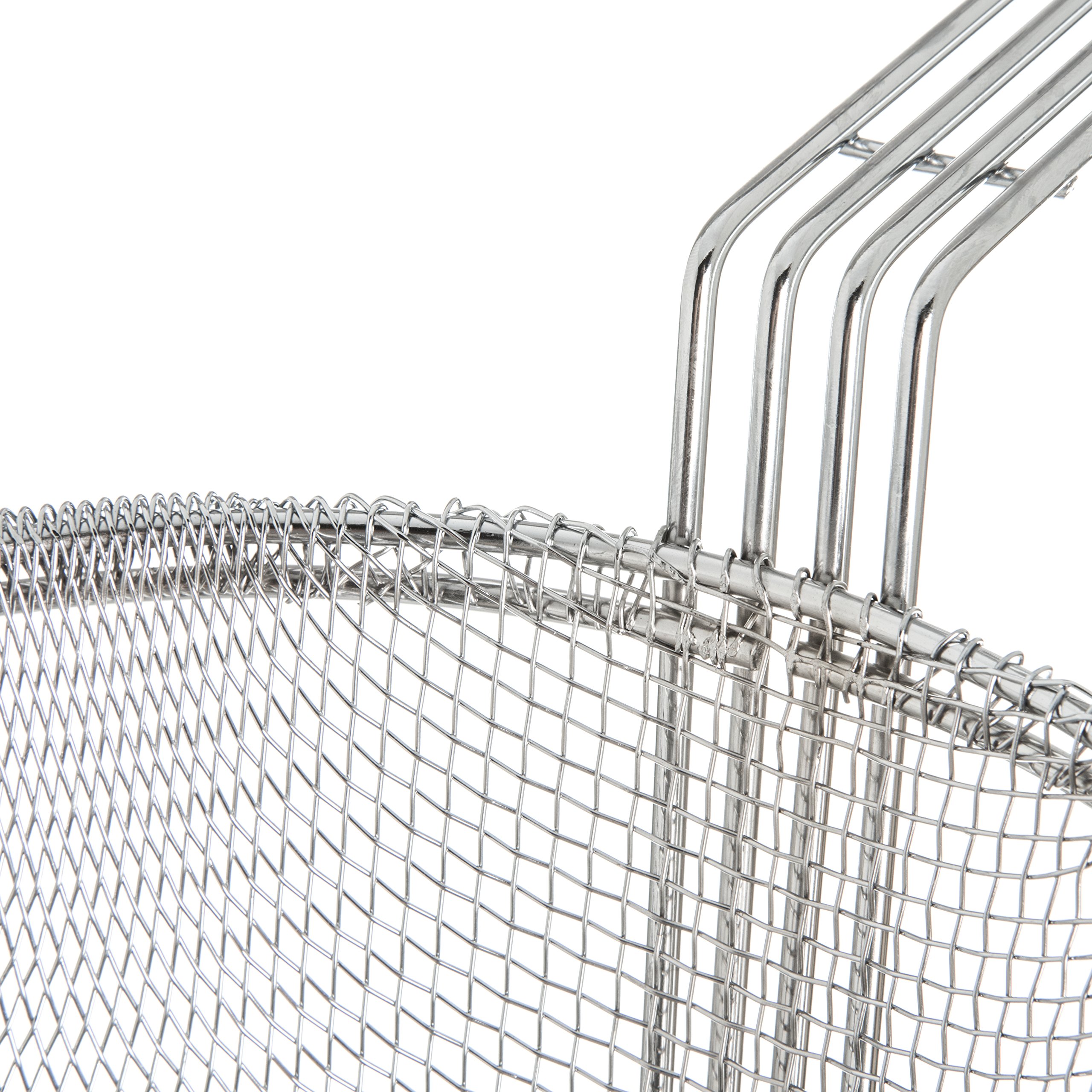 Chrome Plated Nickel Steel Mesh Fryer Basket 8.75