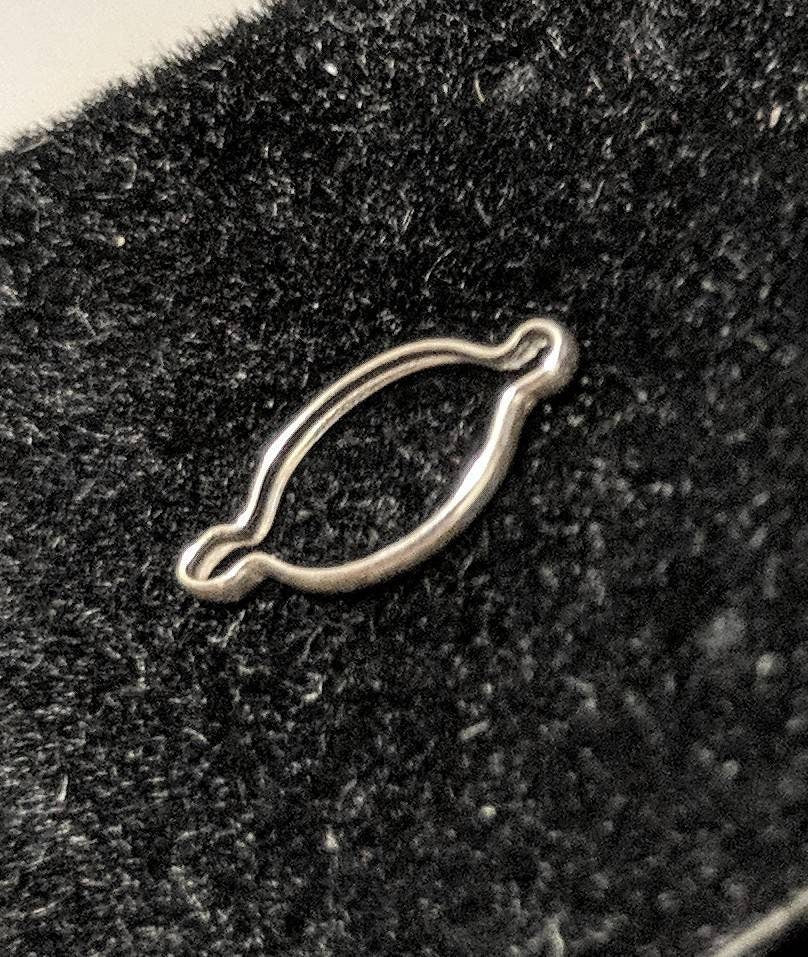 Sterling Silver or Gold Filled Oval Wire Bezel Dangle Setting - 5x3mm & 10x8mm Sizes - Double Loop & Wire Tite Design for Faceted/Cabochon Stones (263 250) - Perfect for Jewelry Making, Earrings & Pendant Crafting
