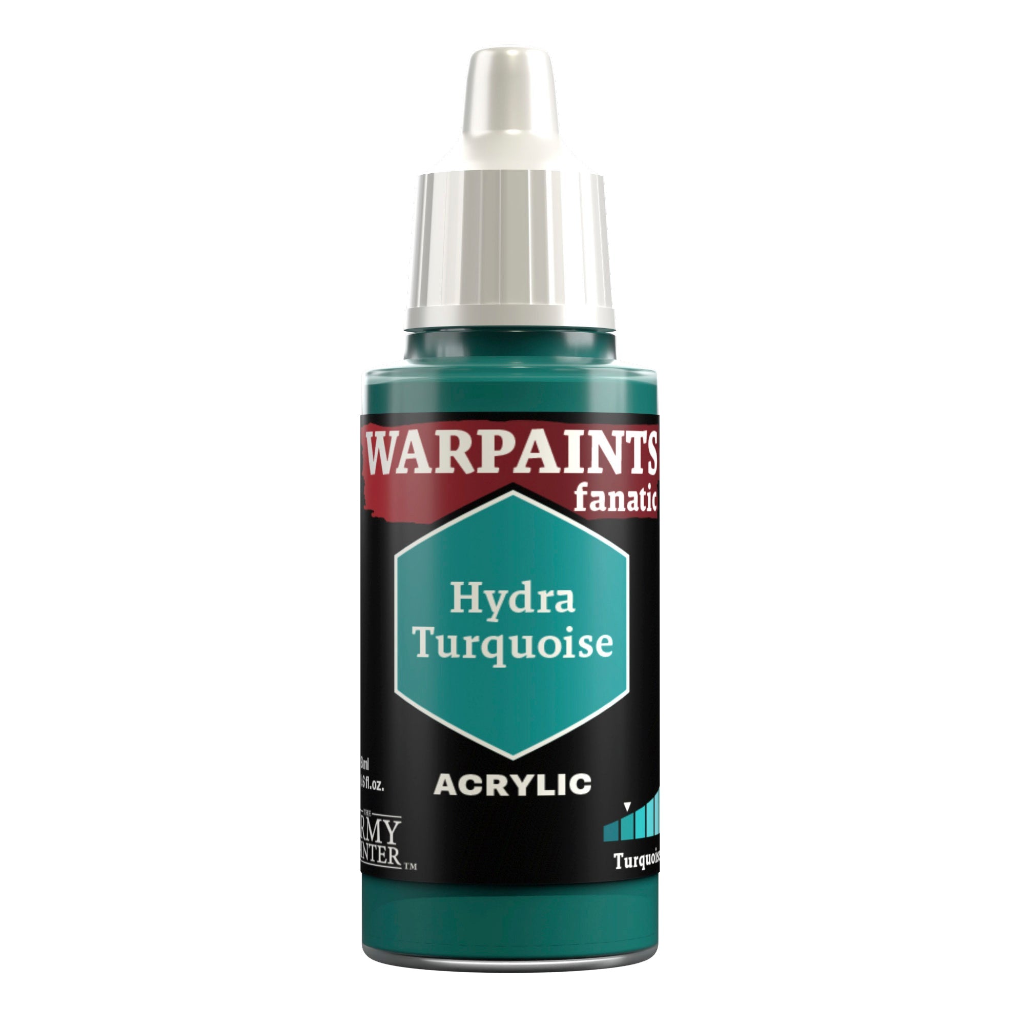 Warpaints Fanatic: Hydra Turquoise - Premium Watercolor Paint for Artists & Hobbyists - Perfect for Canvas, Paper & DIY Crafts