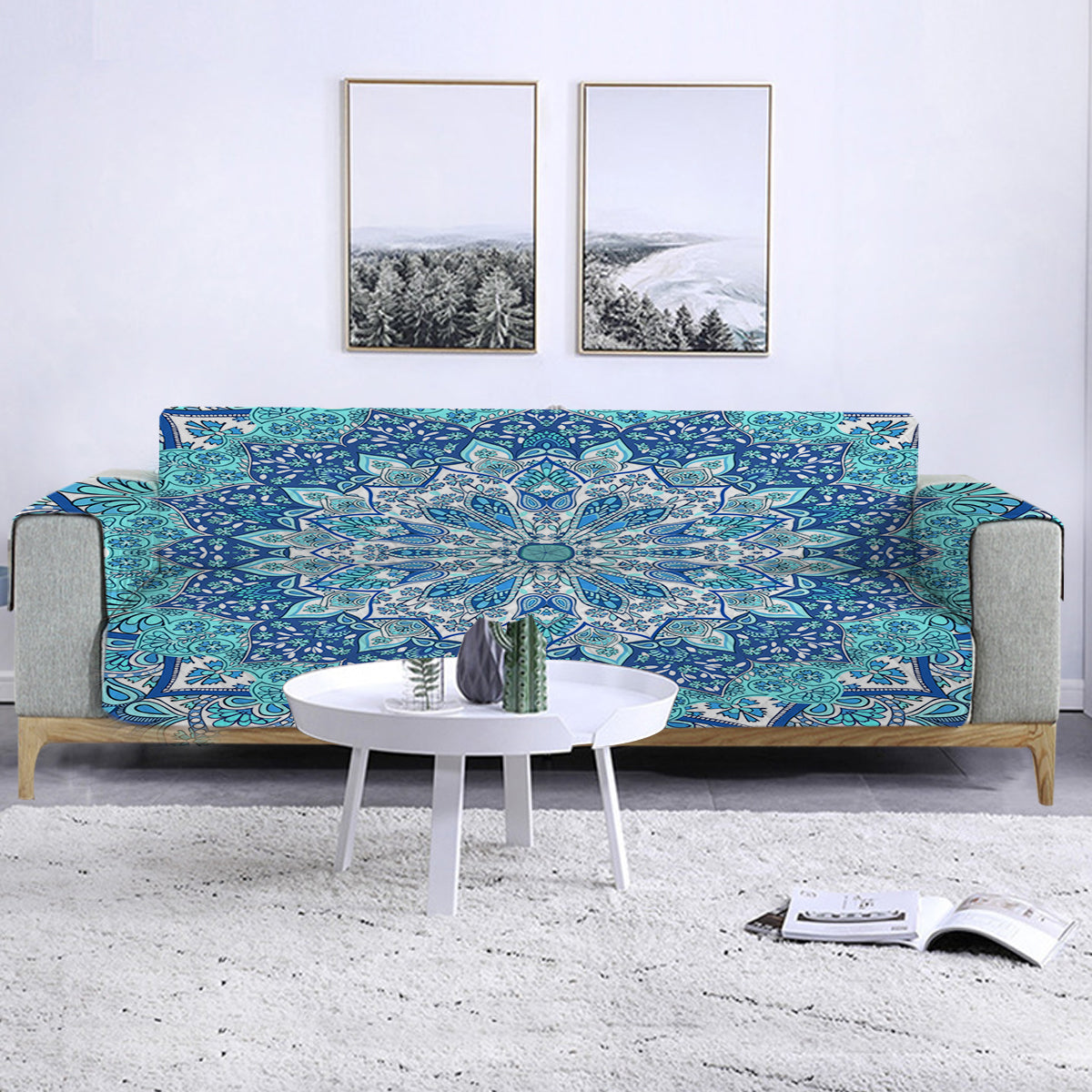 Premium Waterproof Sofa Cover for Outdoor & Indoor Use - Soft, Durable & Fade-Resistant - Perfect for Patio, Living Room, and Beach Furniture Protection