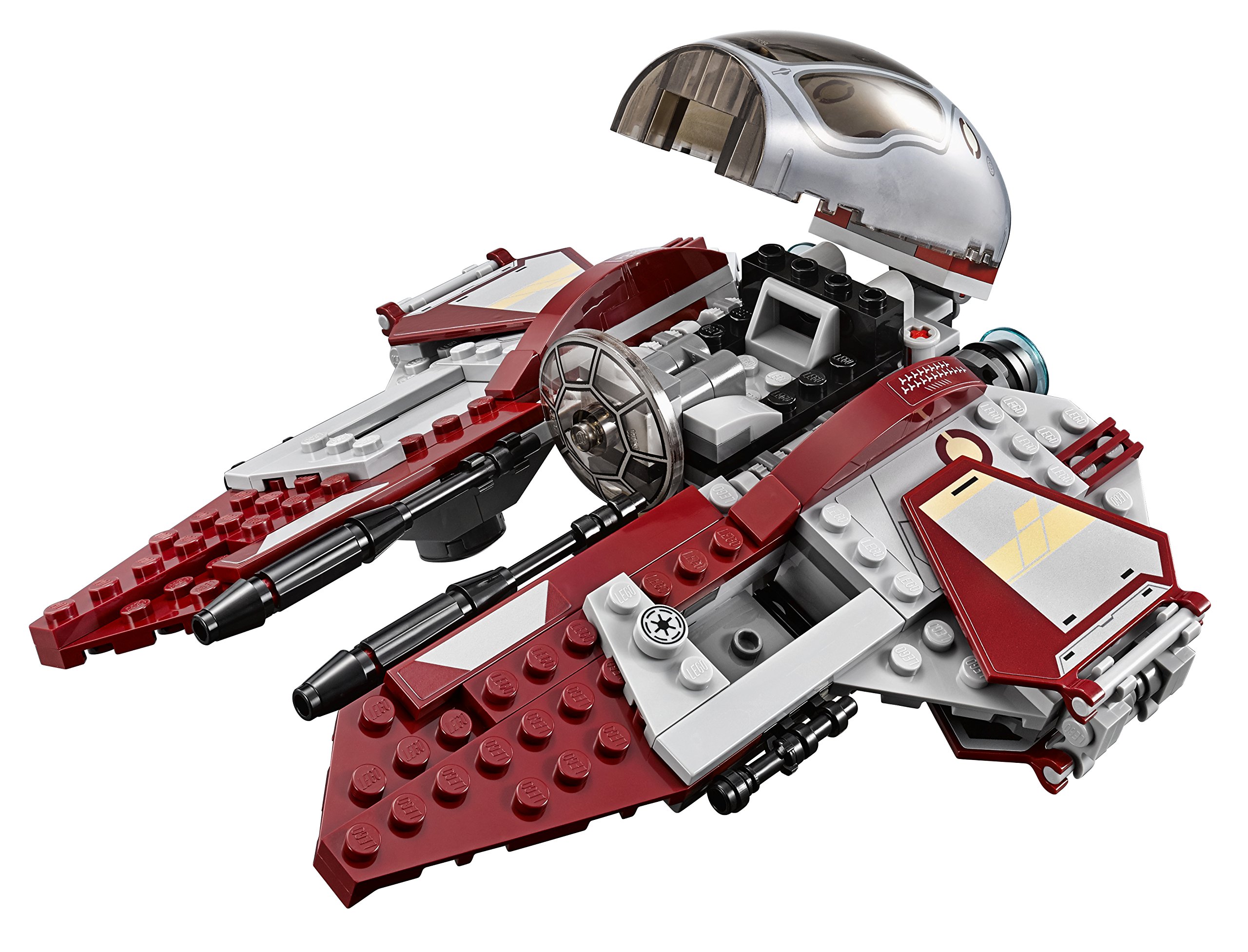 LEGO Star Wars Obi-Wan's Jedi Interceptor 75135 Building Kit (215 Pieces) - Ultimate Collector Series for Kids & Adults | Perfect for Star Wars Fans, Gift Giving & Display Collection