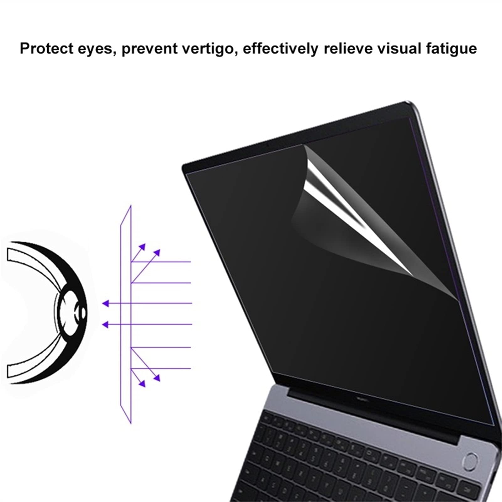 Huawei MateBook D15 & Honor MagicBook 15 Laptop Screen Protector - Anti-Scratch, HD Clear, Bubble-Free Protection for Work & Entertainment