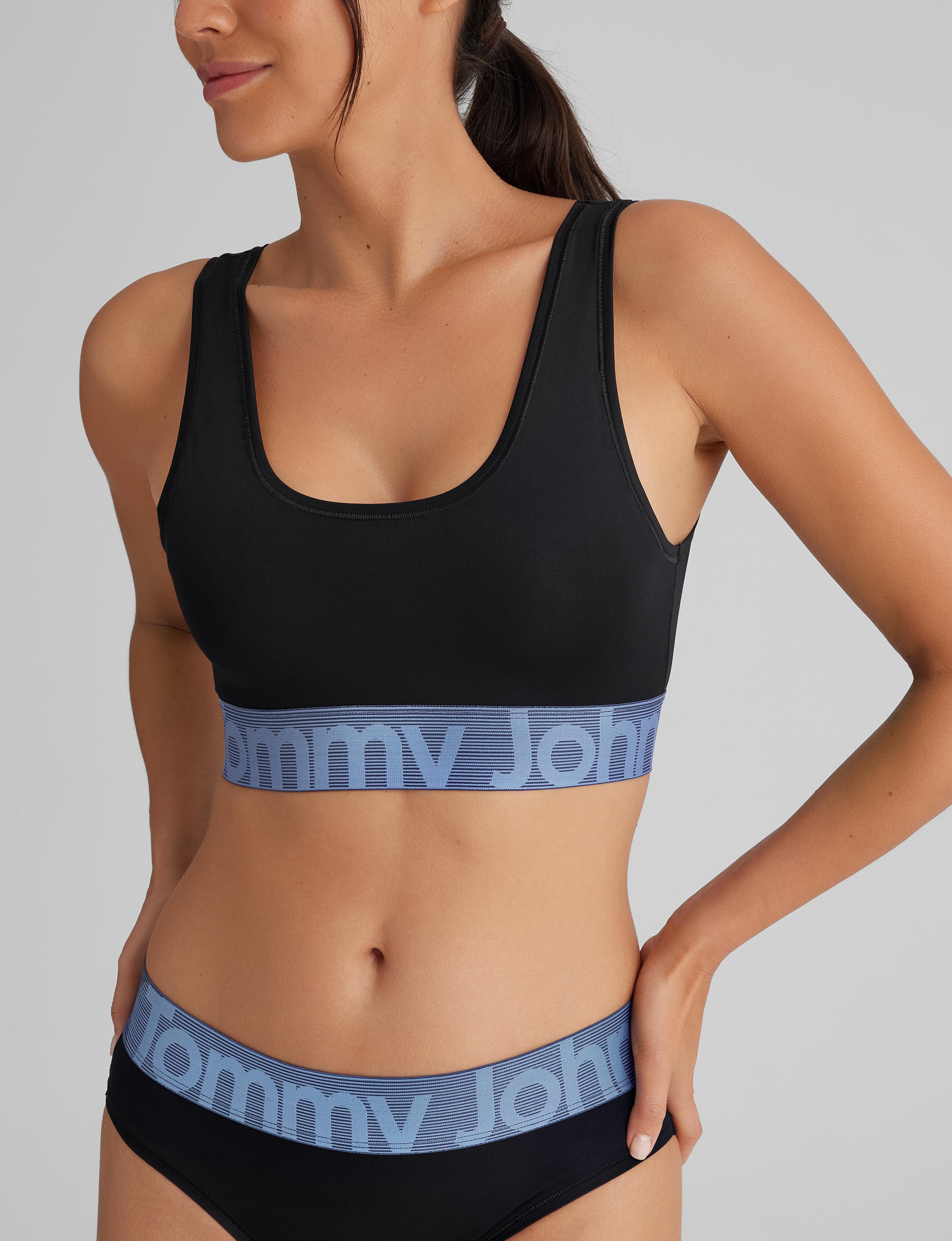 Black/Ebb and Flow Stripe WB