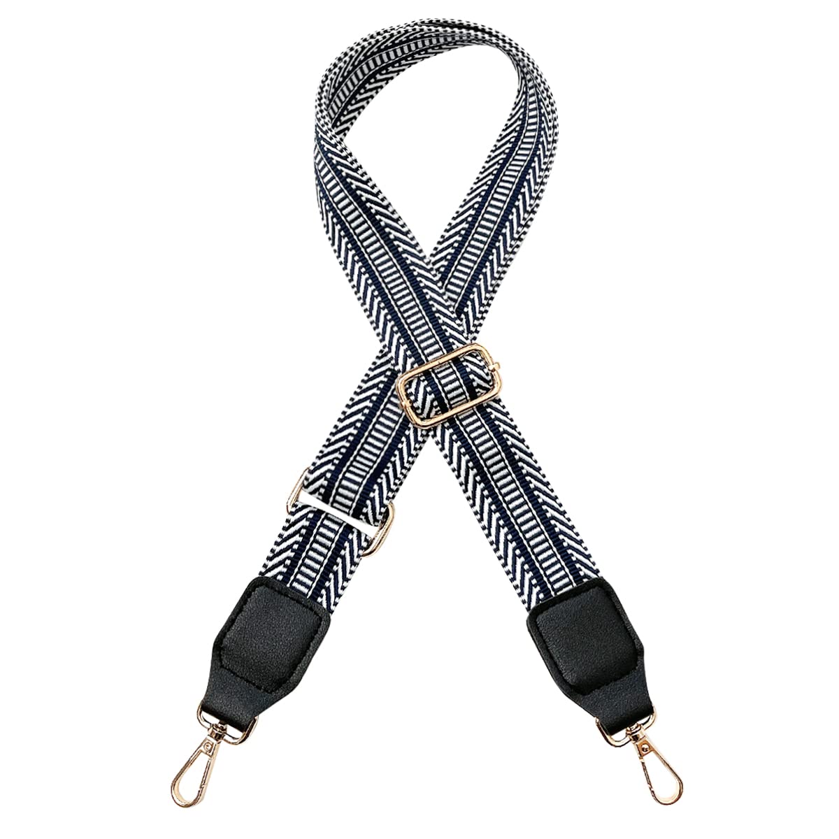 Wrapables Adjustable Crossbody Strap for Women - Replacement Purse Strap with Wide Comfortable Shoulder Pad - Perfect for Handbags, Totes & Everyday Use