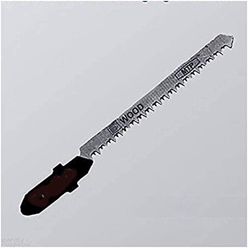 10-Pack T101AO 3-Inch T-Shank Clean Curved Cutting Jigsaw Blades - Compatible with Bosch HCS Wood Cutting - Perfect for DIY Projects, Woodworking, and Home Renovations