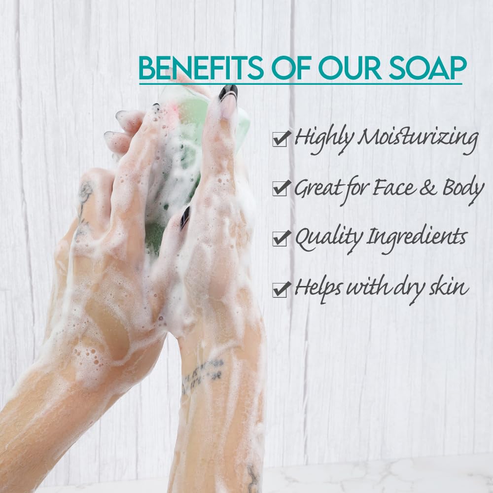 **Primal Elements Glycerin Bar Soap for All Skin Types – Sensitive, Oily & Dry Skin | Vegan, Gluten-Free, Paraben-Free, 100% Vegetable-Based | Volcanic Sand Exfoliating Soap for Daily Cleansing & Gentle Skincare**