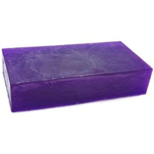 Karan Herbs Lavender Melt and Pour Soap Base - 100% Natural, SLS Free, SLES Free, Paraben Free, Alcohol Free (100g) for DIY Soap Making, Handmade Gifts, Spa & Aromatherapy at Home