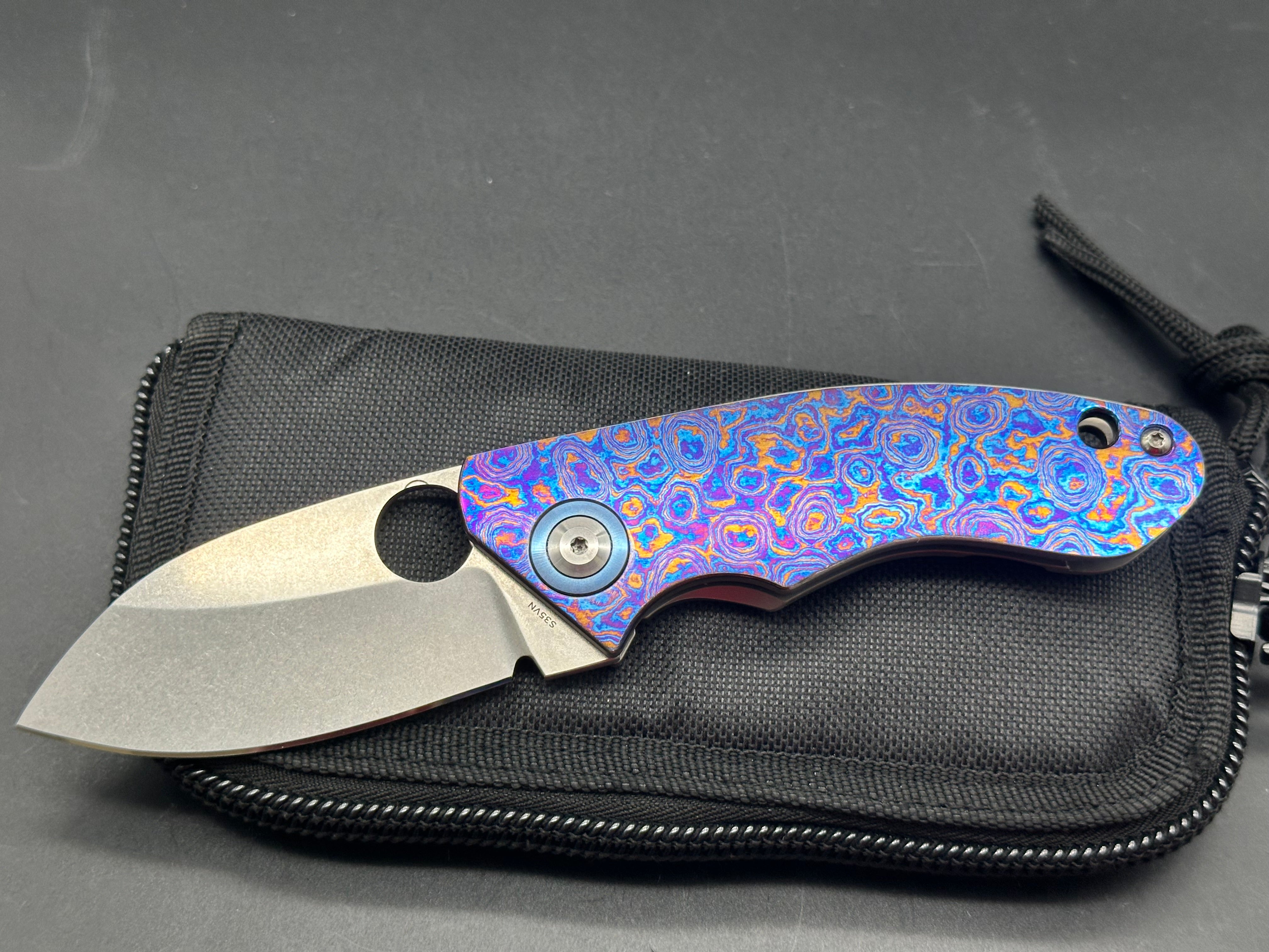 Premium DX2 Alien Tactical Knife with S35VN Steel Blade - Survival, Camping & Outdoor EDC Gear for Hunting, Hiking & Adventure Enthusiasts