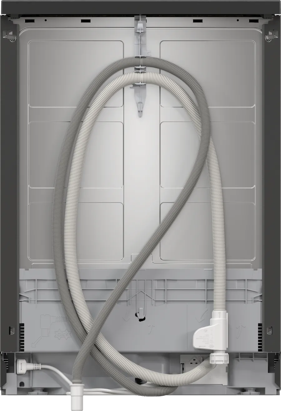 Bosch Series 4 60cm Freestanding Dishwasher SMS4HVB01A - Energy Efficient Stainless Steel Appliance for Modern Kitchens | Perfect for Small Families & Open-Plan Homes