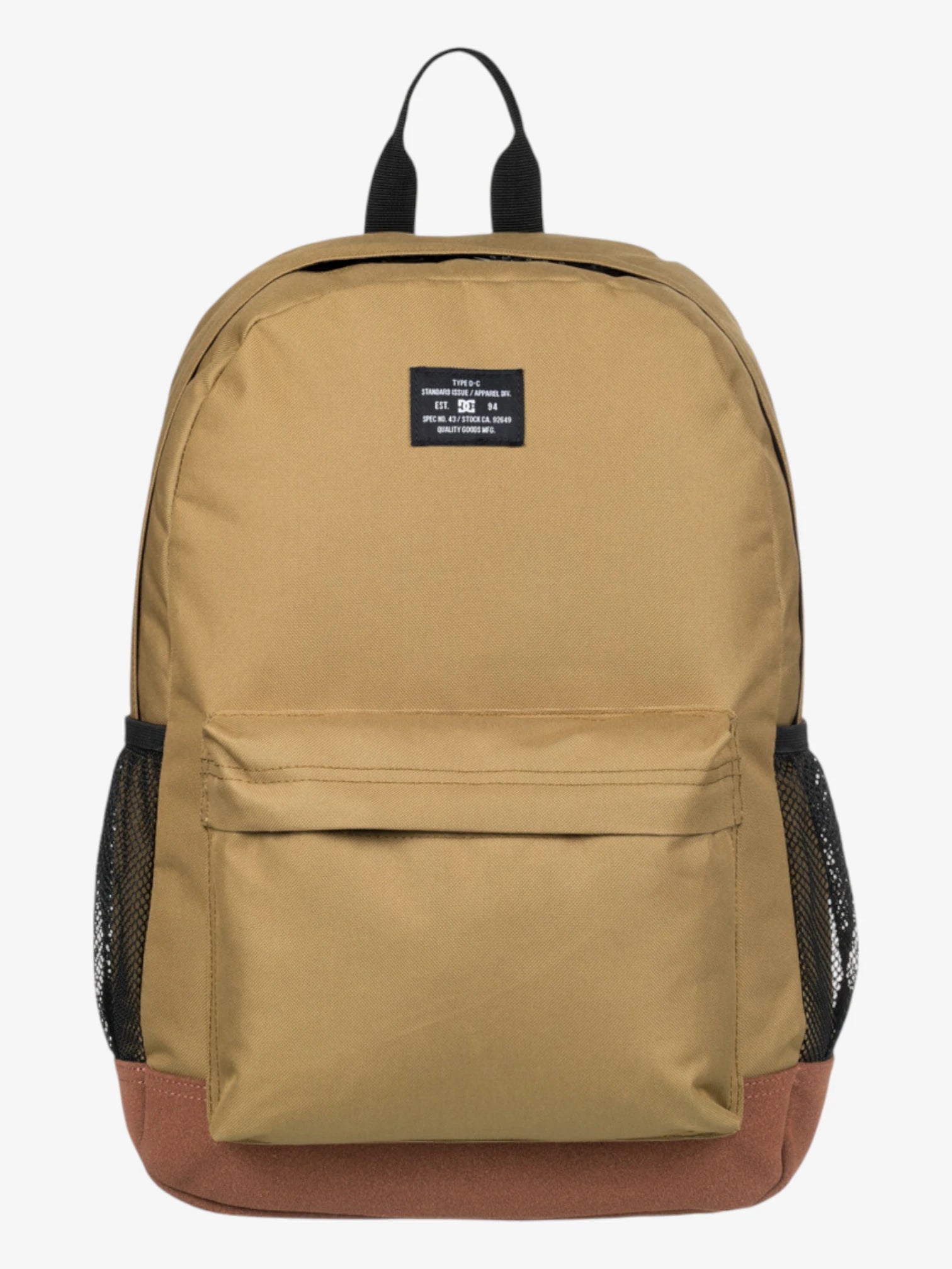 DC Backsider Core 4 Backpack - Durable Brown School & Travel Backpack for Men & Women - Perfect for College, Hiking, Commuting & Everyday Use