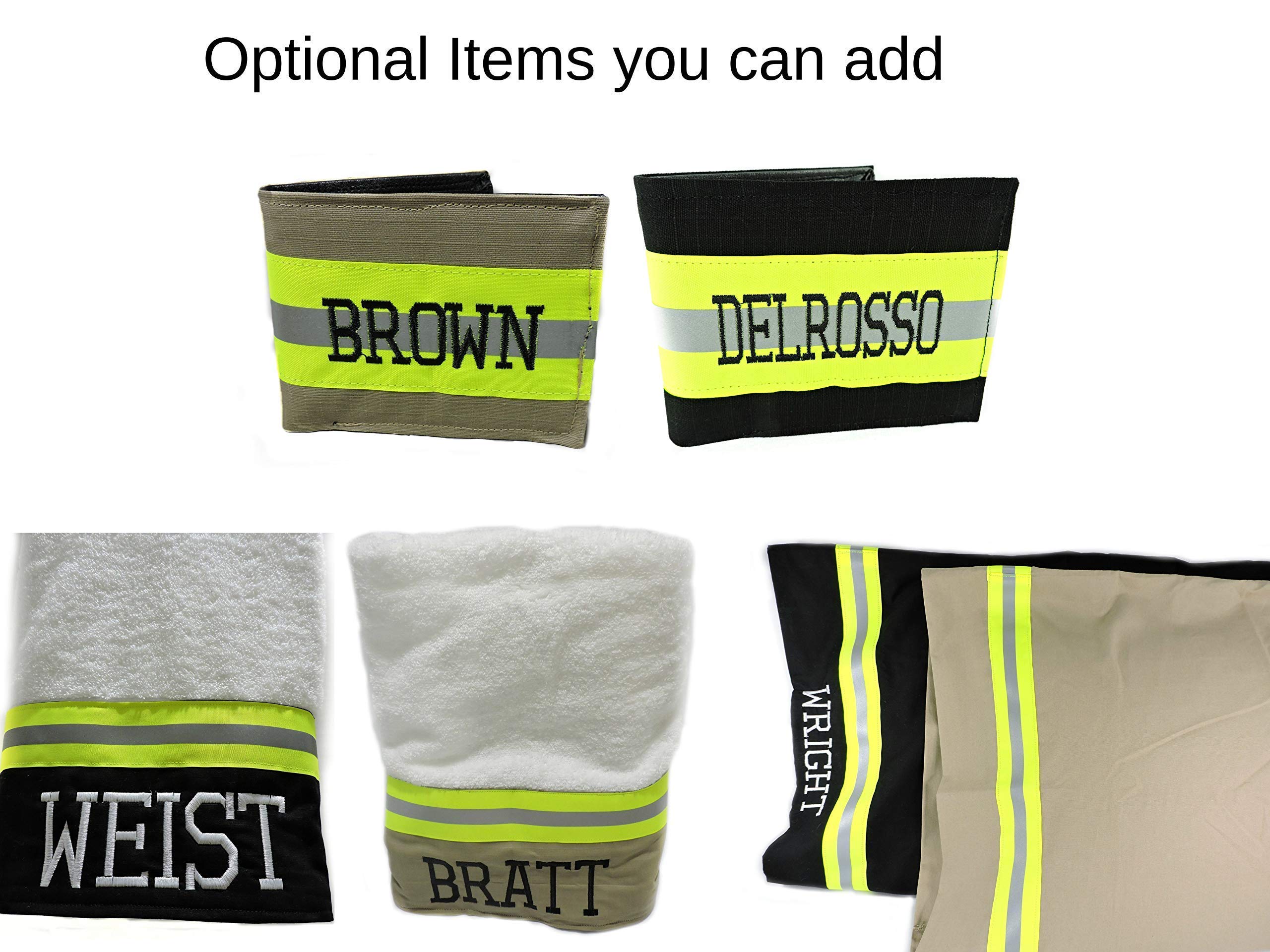 Personalized Firefighter Duffle Bag - Large Overnight Gym Bag for Travel, Workouts & First Responders | Durable Carry-On with Name Customization