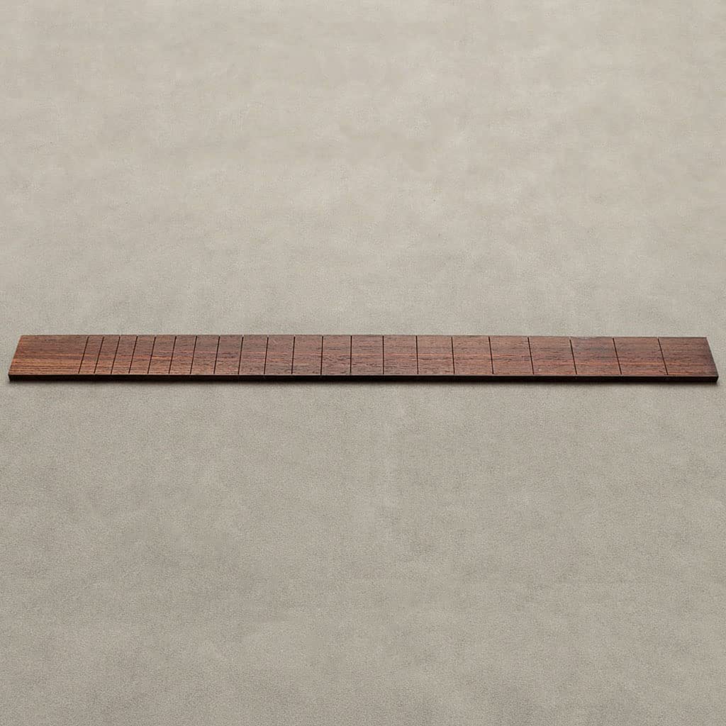 21-Fret Maple Guitar Fretboard for 3-String Cigar Box Guitar Replacement (Rosewood) - Perfect for DIY Guitar Building & Repair Projects