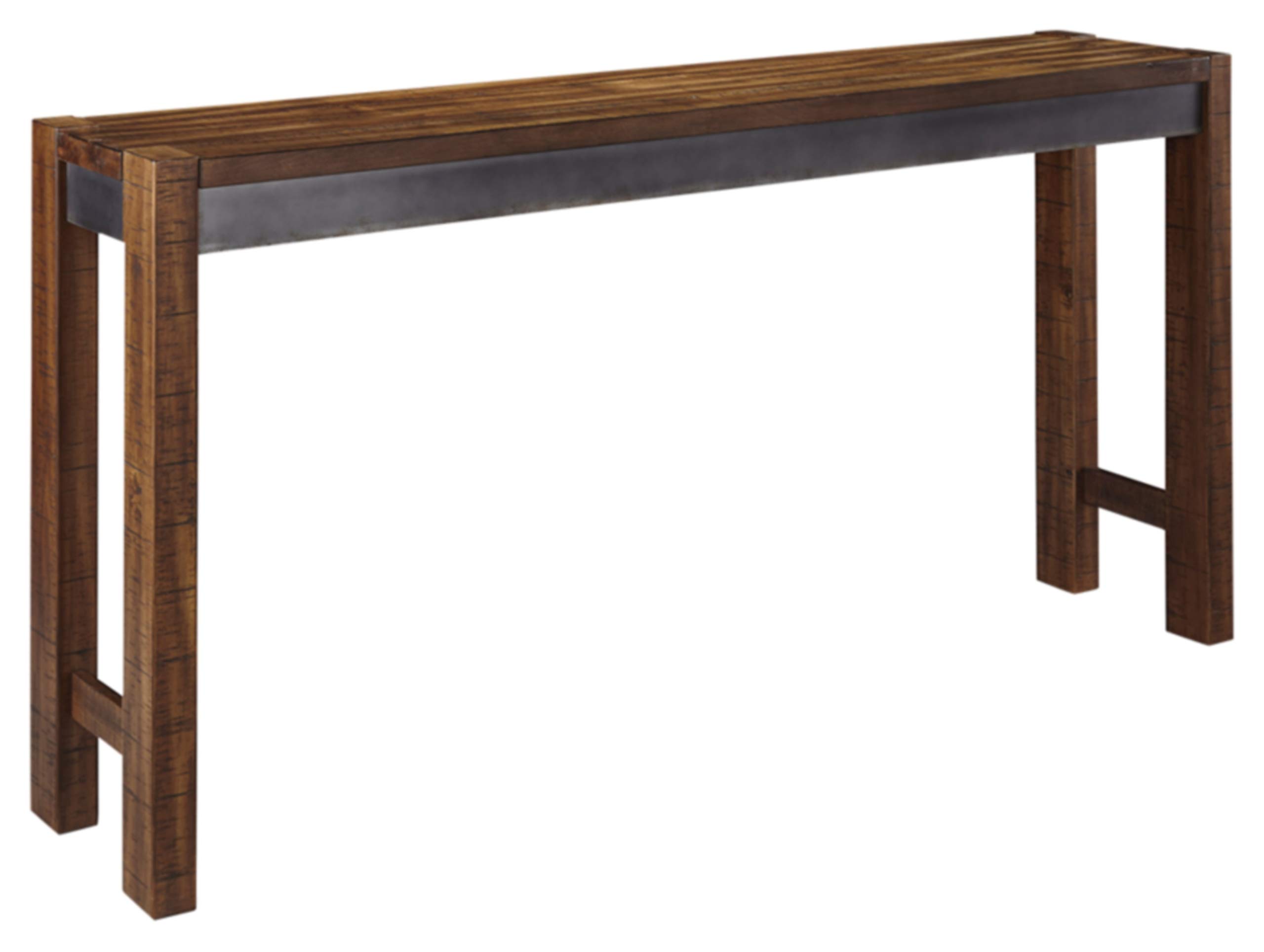 Signature Design by Ashley Torjin Urban Counter Height Dining Table - Two-Tone Brown Finish - Perfect for Small Space Dining Rooms, Breakfast Nooks & Modern Apartments