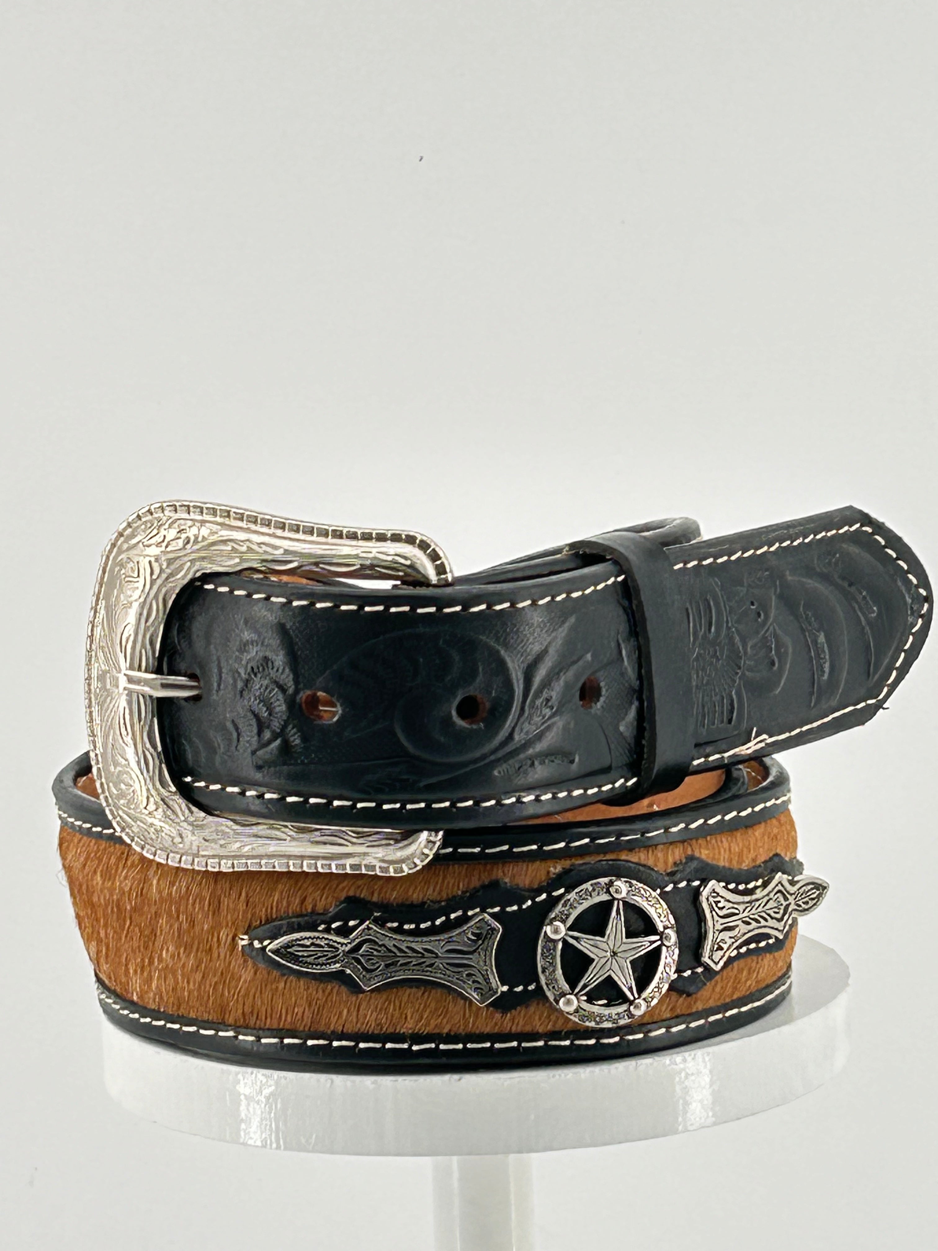 Premium Texas Cowhide Cincelado Leather - Genuine Handcrafted Western Cowhide for Wallets, Belts & Home Decor | Perfect for Cowboy Boots, Furniture & Rustic Decorations