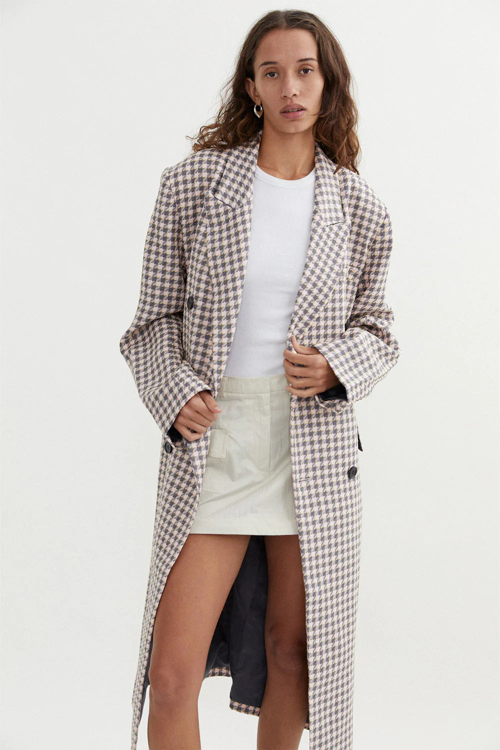 Carmen Coat in Bubblegum Pink - Women's Elegant Trench Coat for Fall & Winter | Perfect for Office, Date Night & Travel