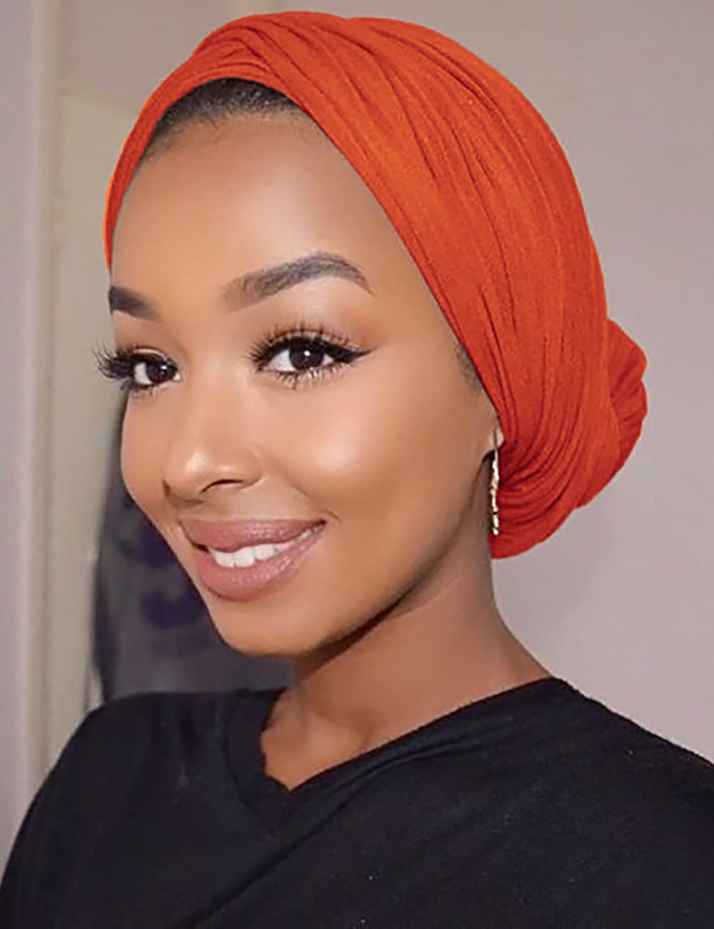 Stylish Harewom Head Wraps for Black Women - Stretchy African Hair Scarves, Turban Headwraps & Jersey Headbands for Natural Hair Protection - Perfect for Everyday Wear, Workouts & Special Occasions