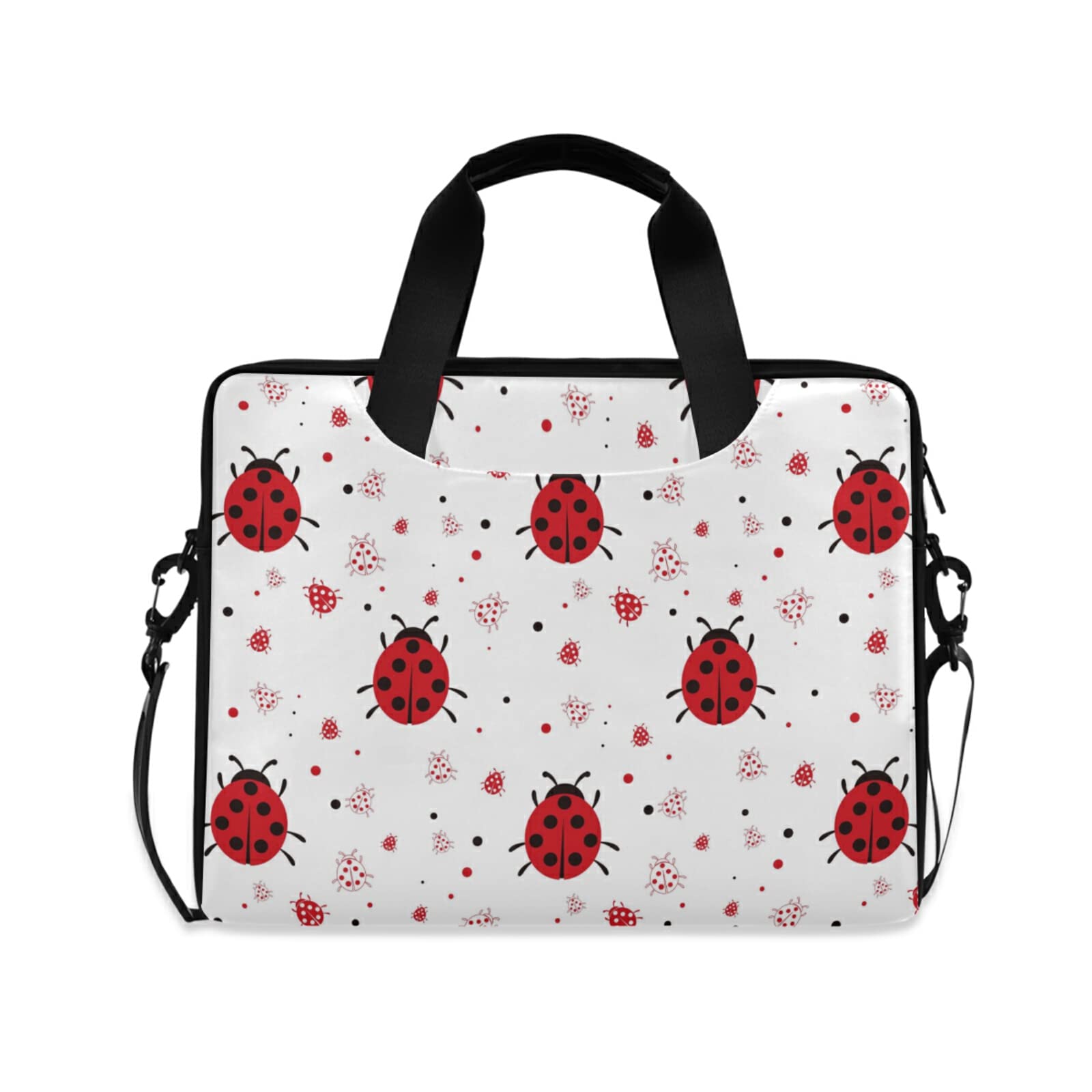 HUXINO Ladybug Print Laptop Sleeve Case for 