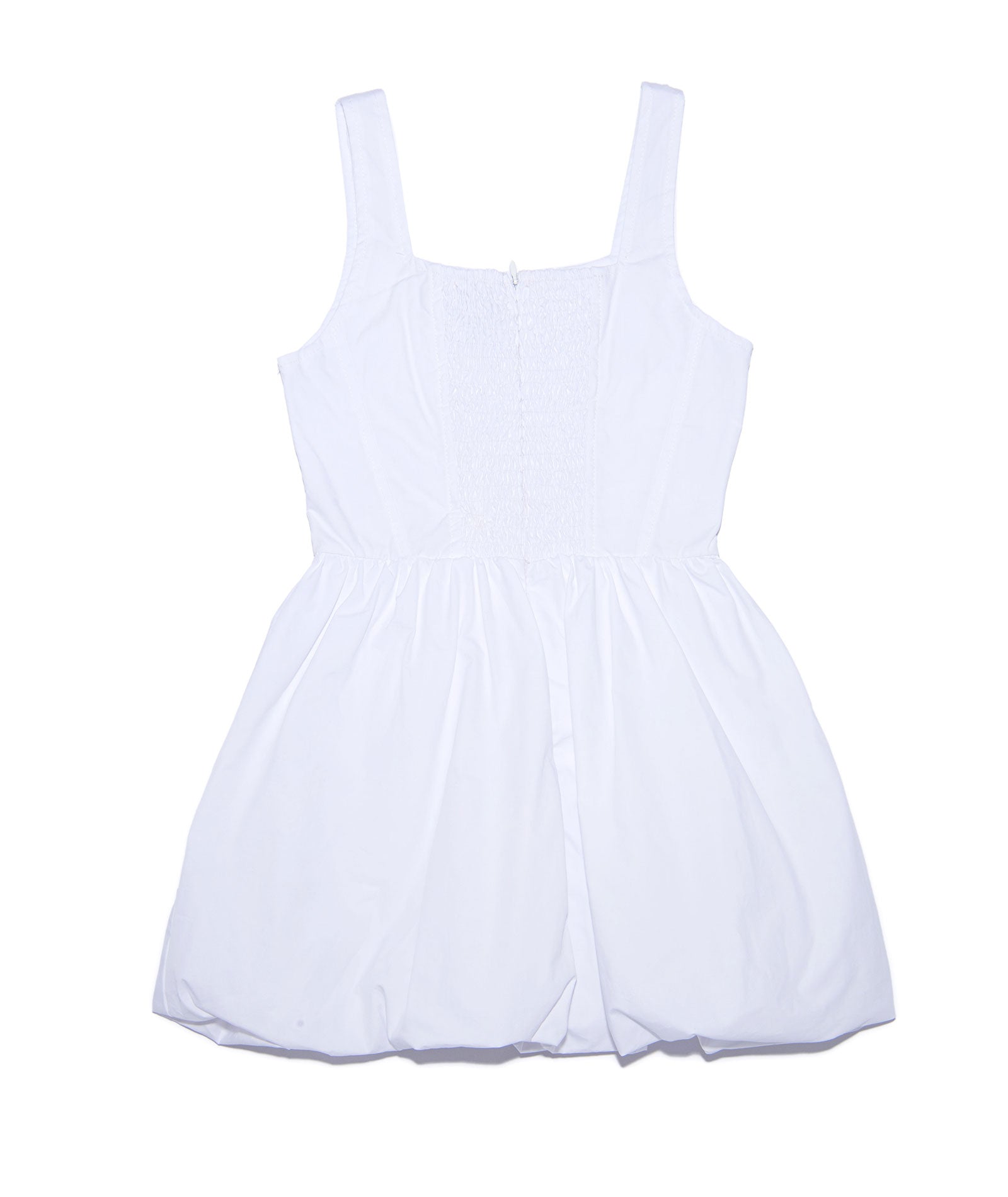 FBZ Girls Rosette White Corset Dress for Kids - Elegant Lace-Up Party Gown for Birthday, Pageant & Special Occasions
