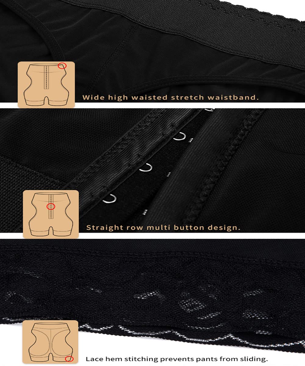 Elhada Women's Shapewear - High Waist Tummy Control Panties, Body Shaper Girdle for Waist Cincher & Slimming - Perfect for Everyday Wear, Workout & Special Occasions