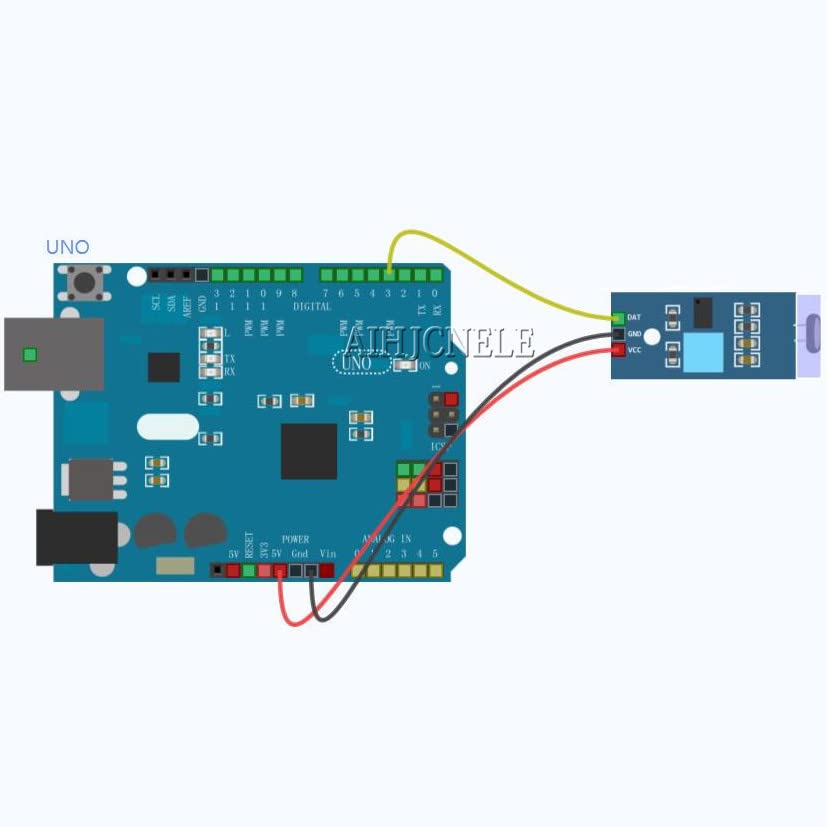 6pcs Digital Light Intensity Sensor Module - 3 Pin Photo Resistor Photoresistor Board with DO Output for Arduino - Light Detection Switch, Photosensitive Sensor for DIY Projects, Robotics, and Smart Home Automation