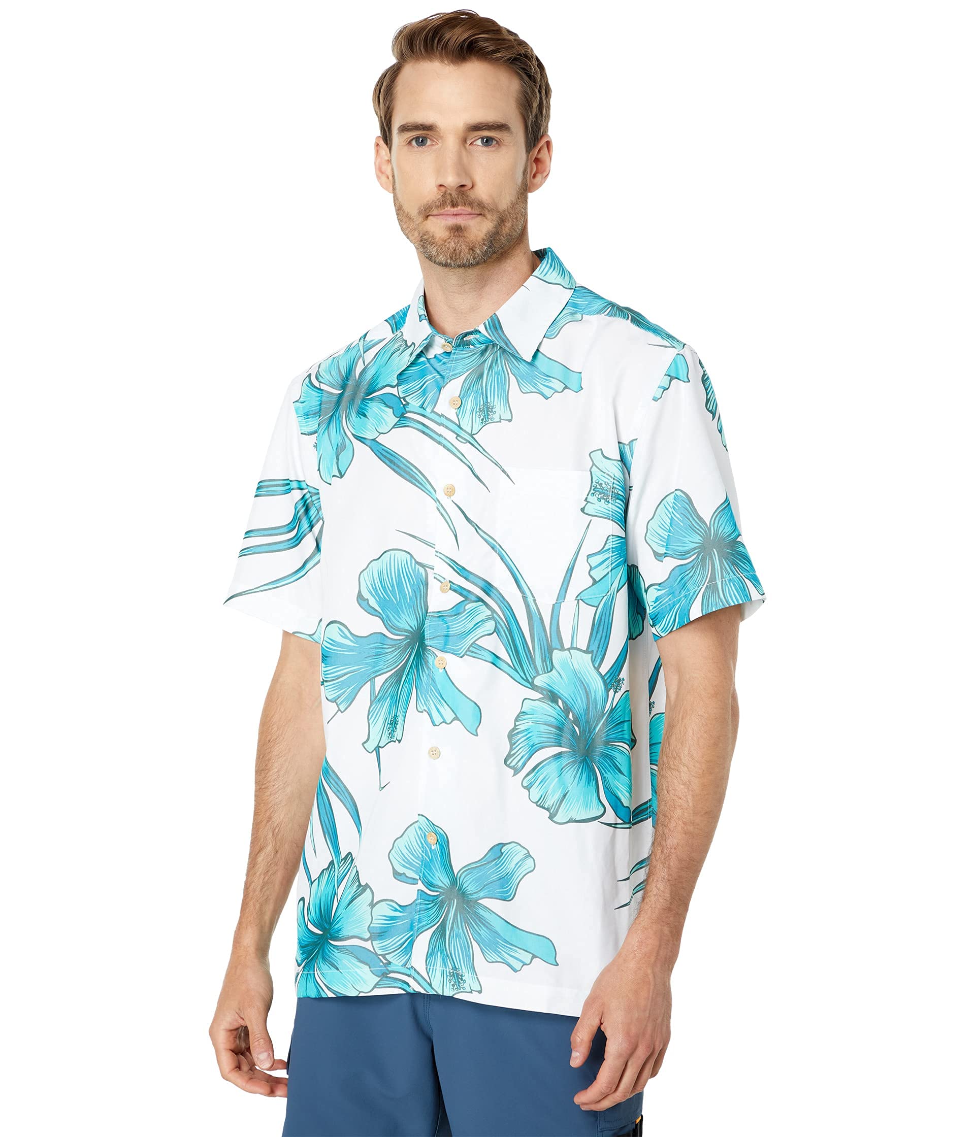 Quiksilver Men's Button Down Shirt for Beach & Casual Wear