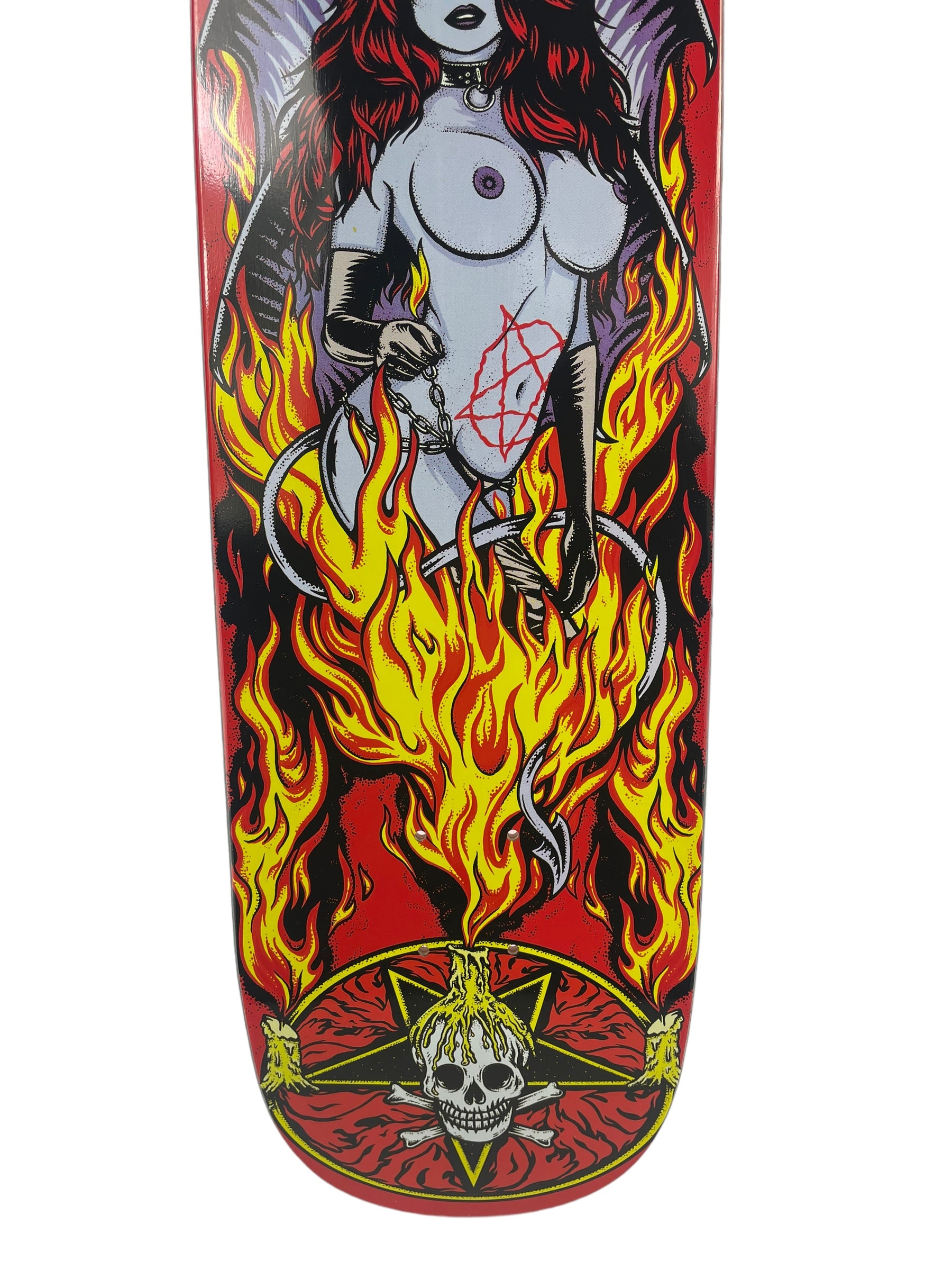 Benson Devil Woman Pro Deck - Death Skateboards POOL Shape 8.9
