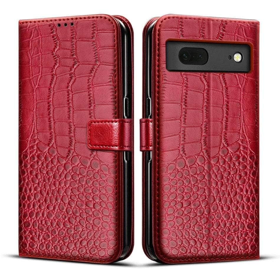 Magnetic Google Pixel 8 Pro Wallet Flip Case - Slim Protective Cover with Card Holder & Kickstand - Perfect for Work, Travel & Everyday Use