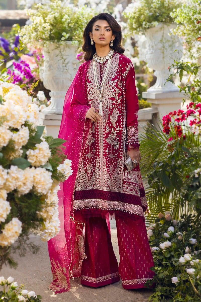 Sana Safinaz Luxury Lawn Collection - Premium Pakistani Designer Lawn Fabric for Women's Dresses & Suits - Perfect for Summer Outfits, Formal Wear & Special Occasions