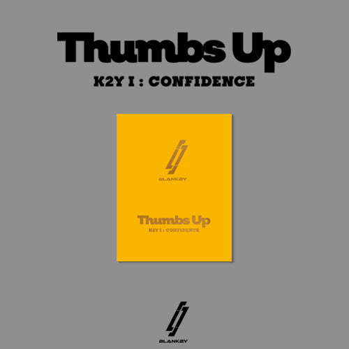 BLANK2Y 1ST MINI ALBUM 'K2Y I : CONFIDENCE (THUMBS UP)' - Kpop Music Album for Fans, Collectors & Gift Giving - Perfect for Concerts, Dance Practice & Kpop Collections