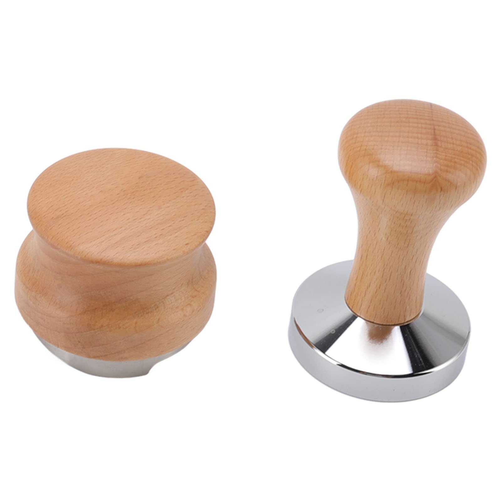 Easy to Clean 51mm Coffee Powder Press & Dispenser - Premium Coffee Accessories for Espresso, French Press & Pour Over Brewing
