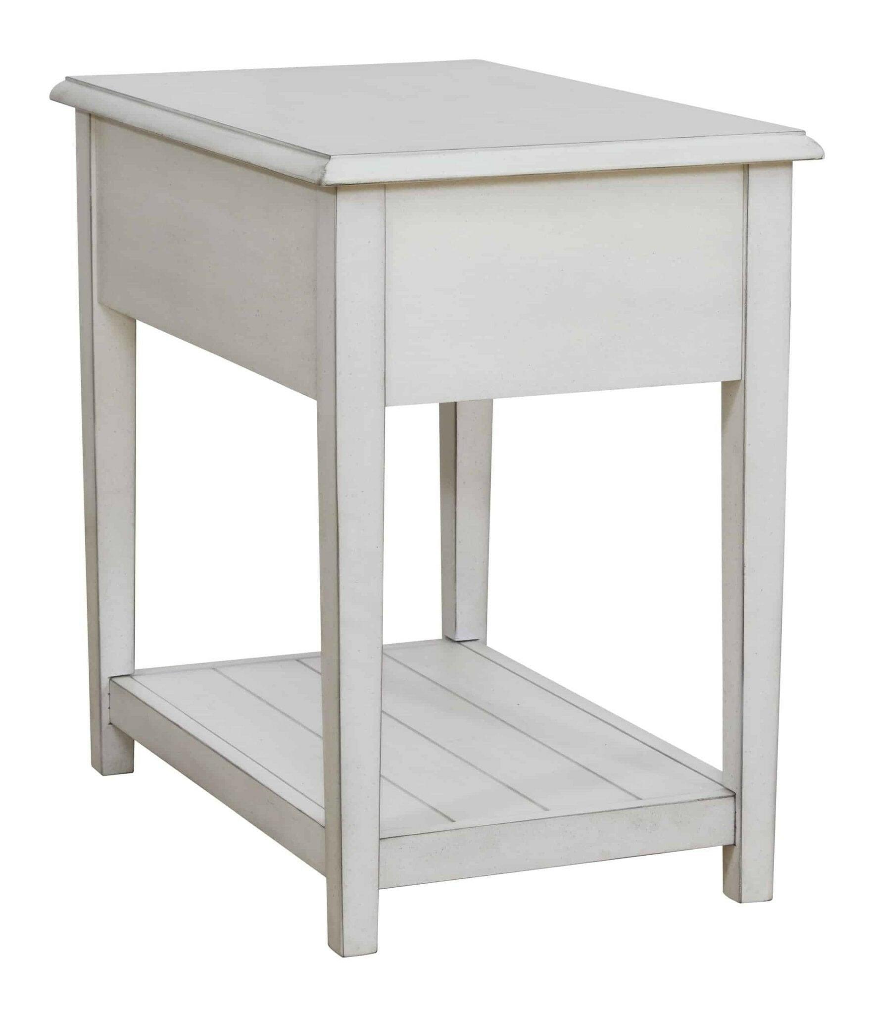 Kanwyn Modern End Table T937 - Small Side Table for Living Room, Bedroom, Office - Compact Accent Table with Sturdy Metal Frame & Wooden Top - Perfect for Coffee, Books, Lamps & Home Decor