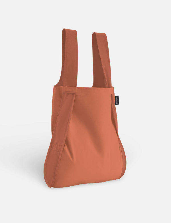 Eco-Friendly Reusable Tote Bag in Terracotta - Sustainable Shopping & Grocery Tote - Perfect for Farmers Market, Beach Trips & Daily Errands