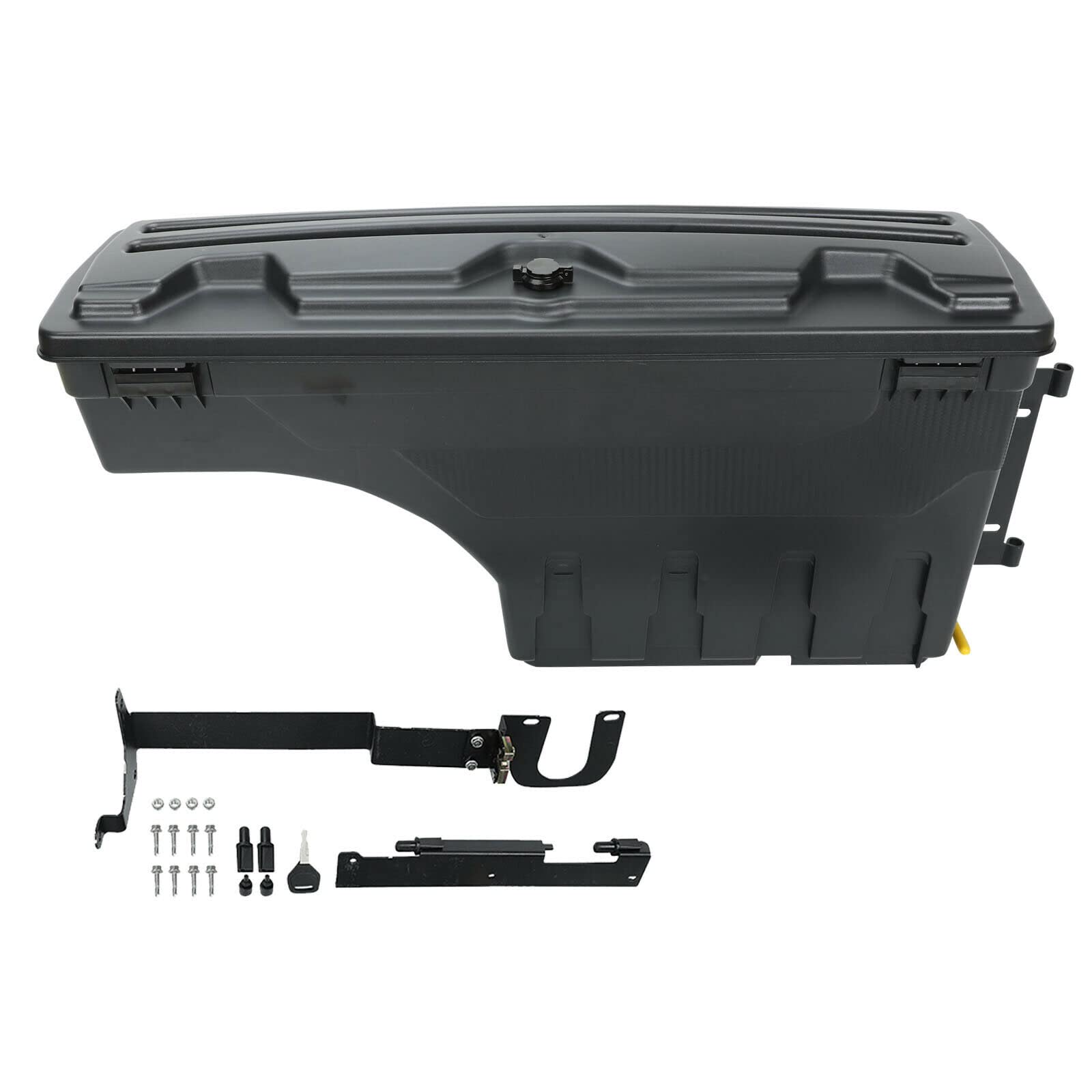 Lockable Truck Bed Tool Box for 2019-2021 Ford Ranger Passenger Side | SC206P Wheel Well Storage Case | Durable Right Side Tool Organizer for Camping & Work Gear