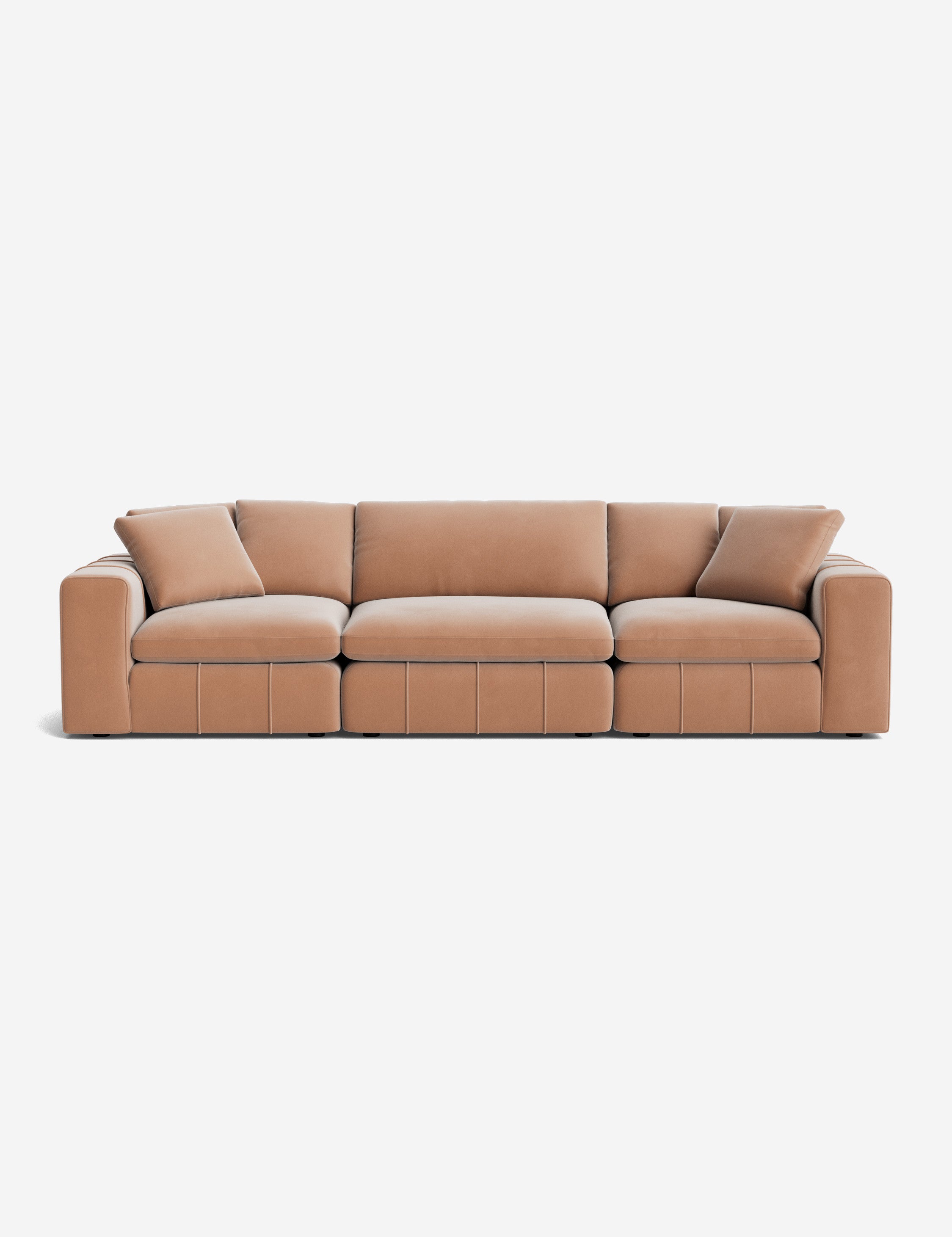 Capella Sofa - Modern Comfortable Living Room Couch for Small Spaces, Home & Office Use