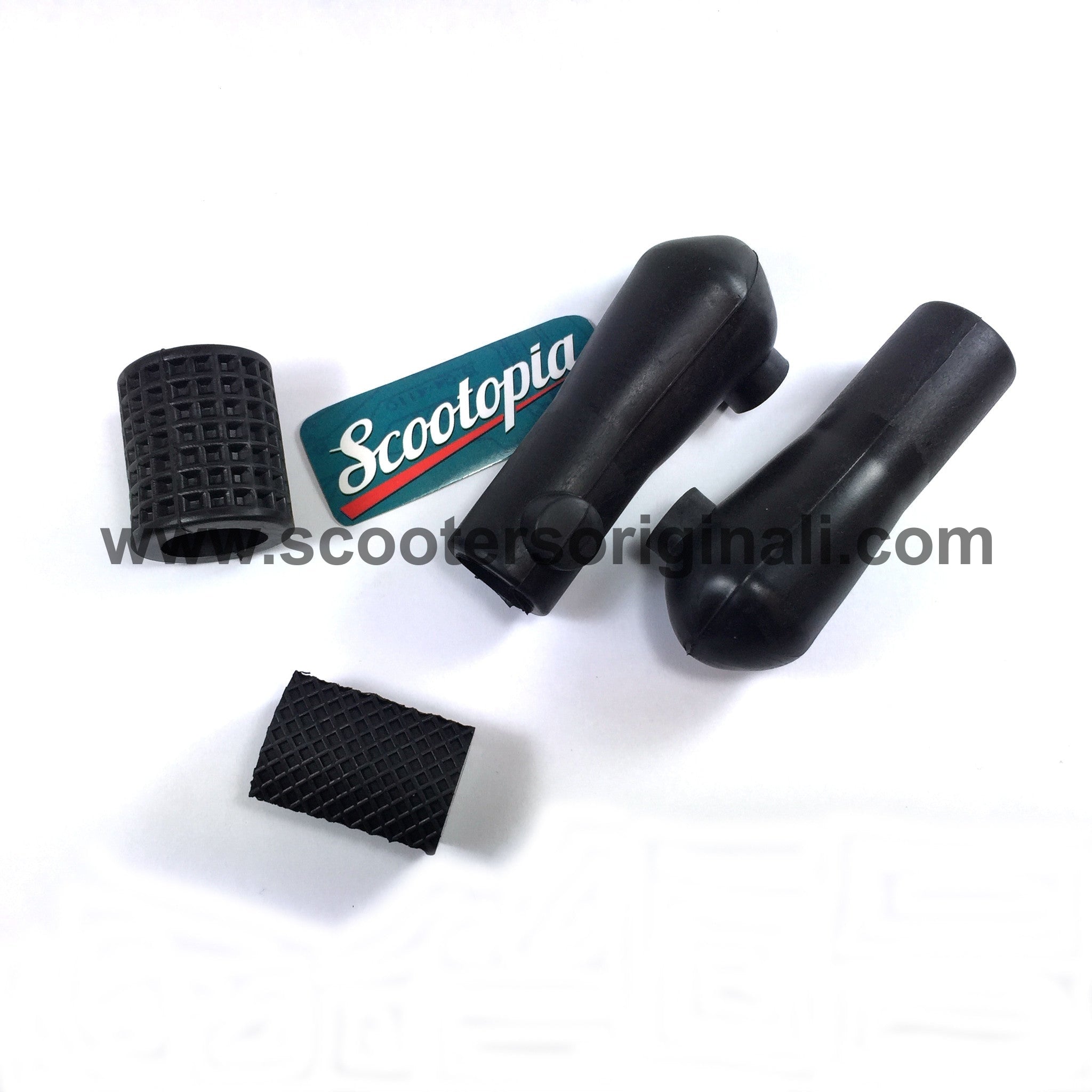 Vespa Rubber Kit - Durable Foot Pads for Stand, Brake & Kickstart - Premium Scooter Accessories | Perfect for Vespa Scooter Maintenance & Ride Comfort