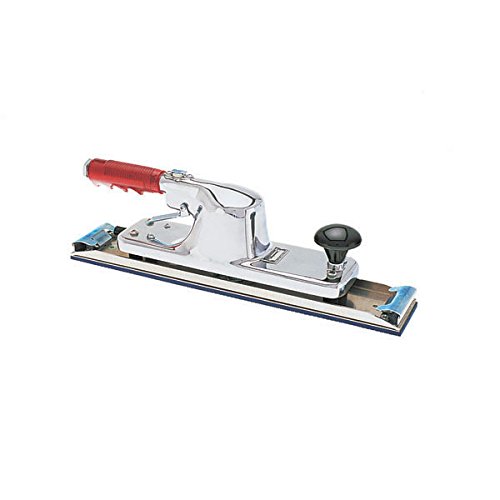 Hutchins 3800 Orbital Action Long Board Air Sander - Professional Pneumatic Sanding Tool for Woodworking, Auto Body & Metal Finishing - Perfect for DIY Projects, Furniture Refinishing & Surface Preparation