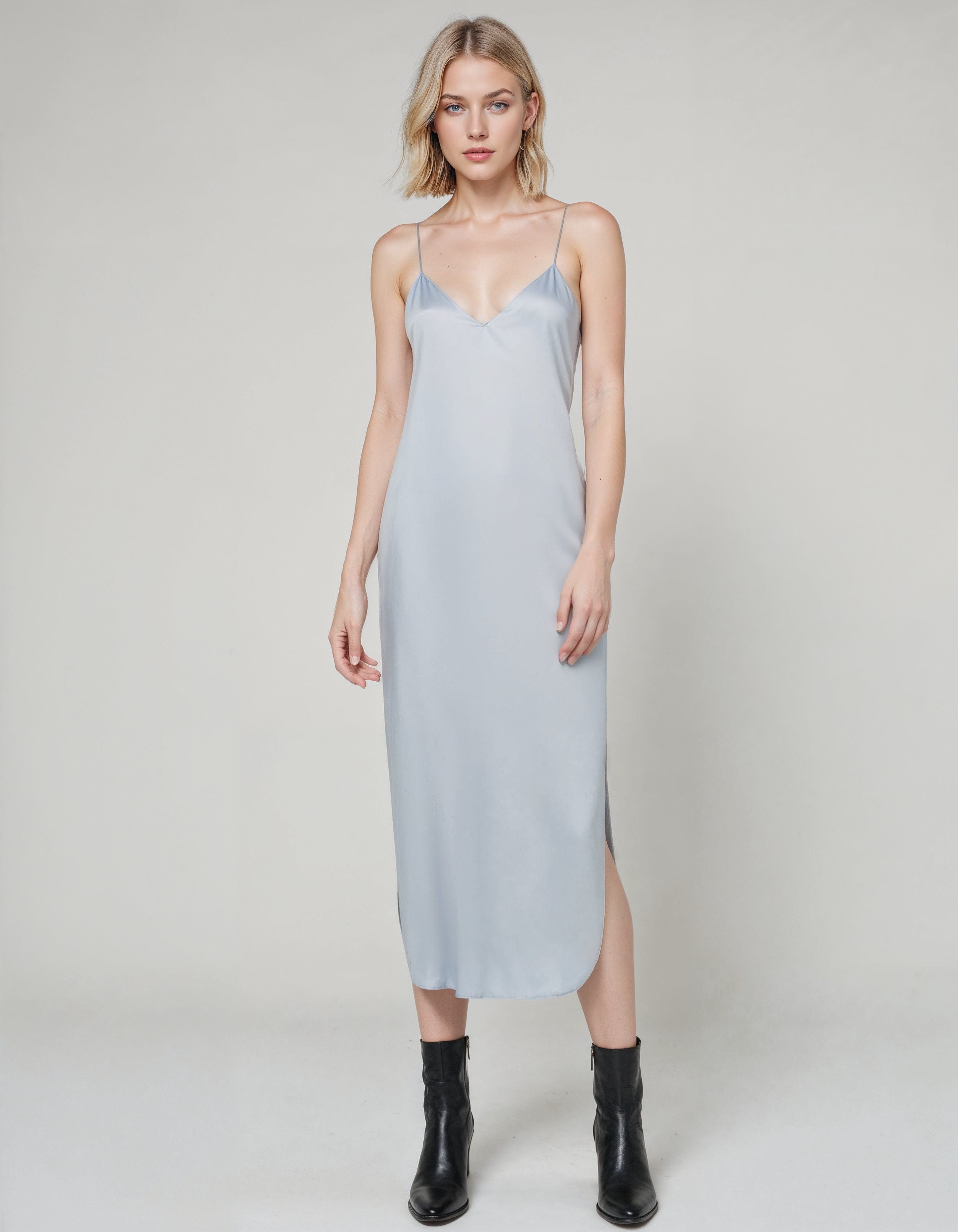 Gitta Satin TENCEL™ Slip Dress for Women - Soft & Breathable Nightgown in Multiple Colors | Perfect for Sleepwear, Loungewear & Special Occasions