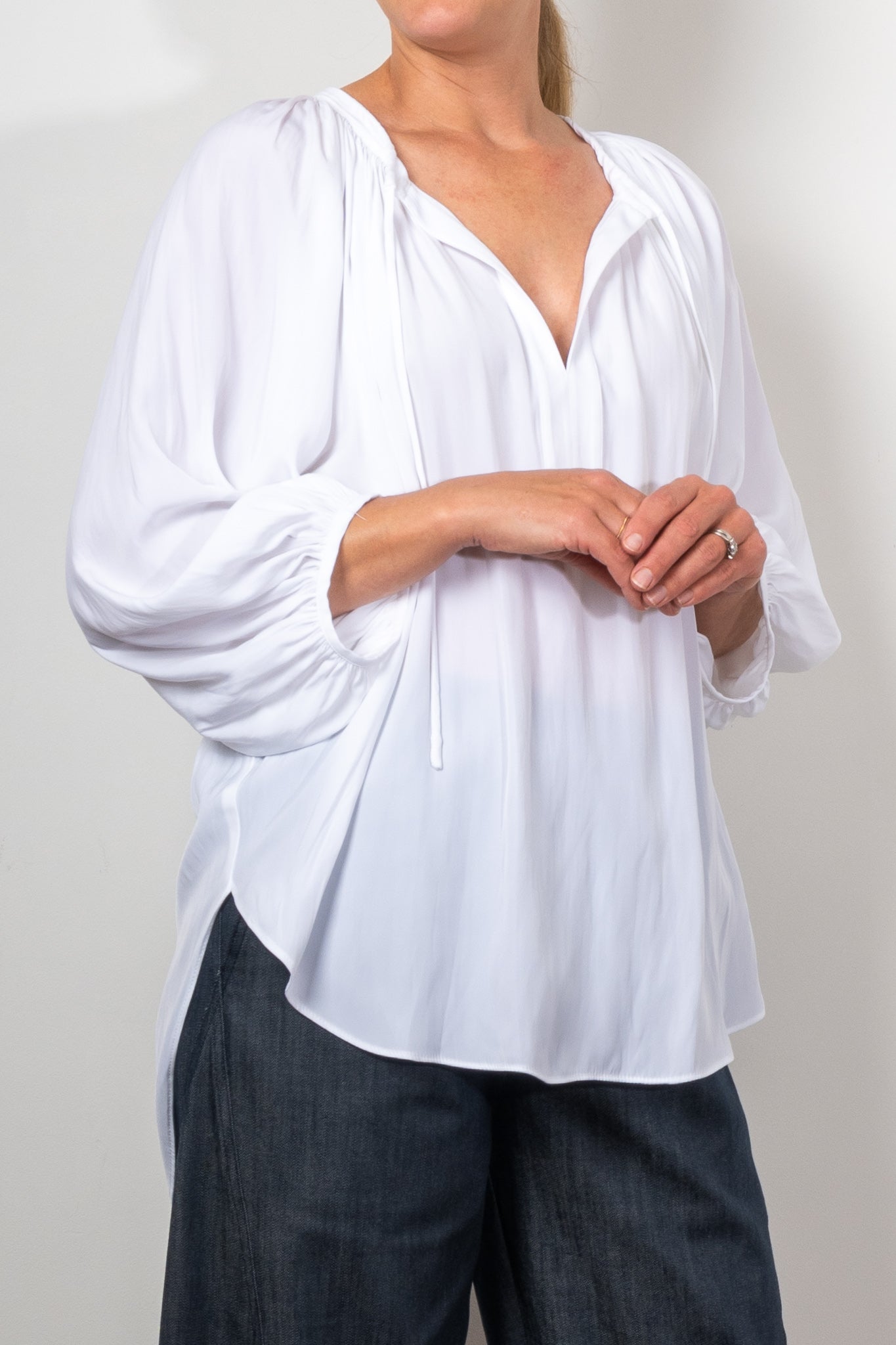 Mela Purdie Artisan Blouse Mache - Handmade Bohemian Top for Women | Perfect for Casual Wear, Date Nights & Summer Outfits