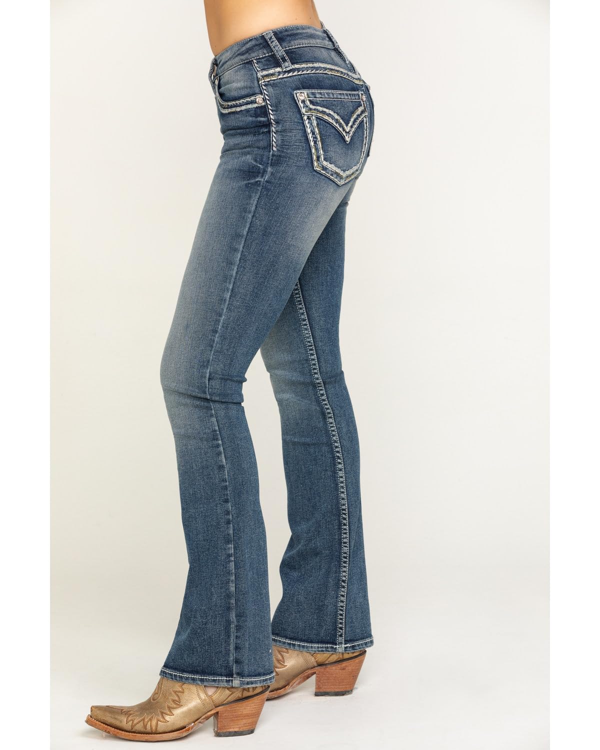 Shyanne Women's Bootcut Jeans - Comfortable Stretch Denim Pants for Casual & Work Wear | Perfect for Everyday Outfits, Office, and Date Nights