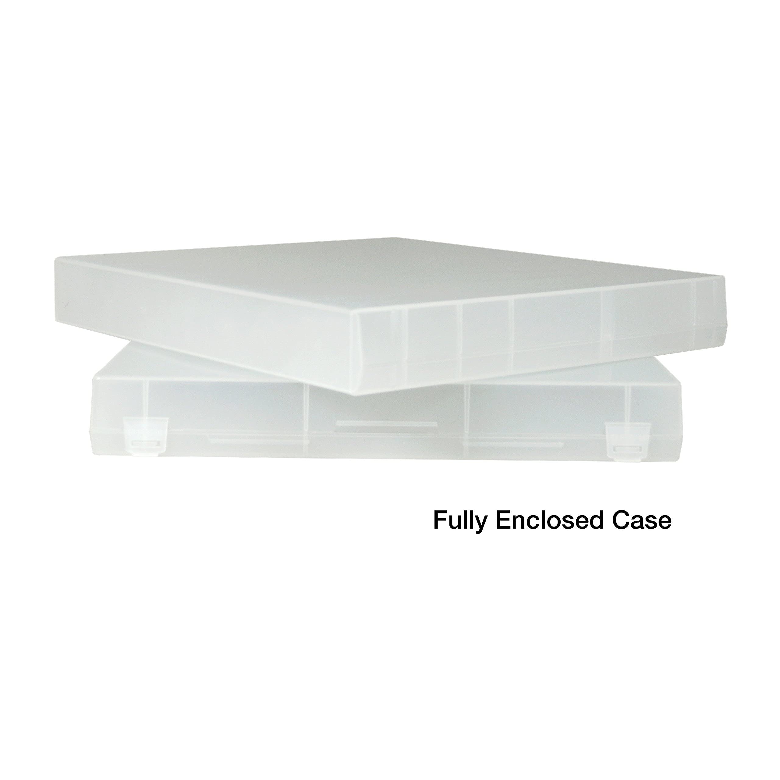 UniKeep 3 Ring View Binder with Fully Enclosed Case - 1.5 Inch Spine - Clear (Pack of 3) - Durable School & Office Supplies for Organizing Documents, Reports & Presentations