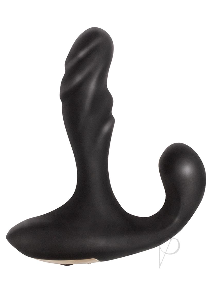 Rechargeable Anal Vibrator for P-Spot Stimulation - Black | Waterproof & Powerful | Perfect for Couples Play & Solo Pleasure