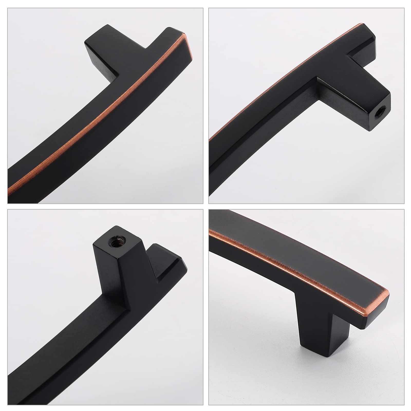 AOOTOCH 30 Pack Oil Rubbed Bronze Cabinet Pulls - 5 Inch Hole Center Kitchen Cabinet Handles & Drawer Hardware for Dresser, Cupboard & Home Renovation - Perfect for Modern Farmhouse, Rustic & Vintage Style Kitchens