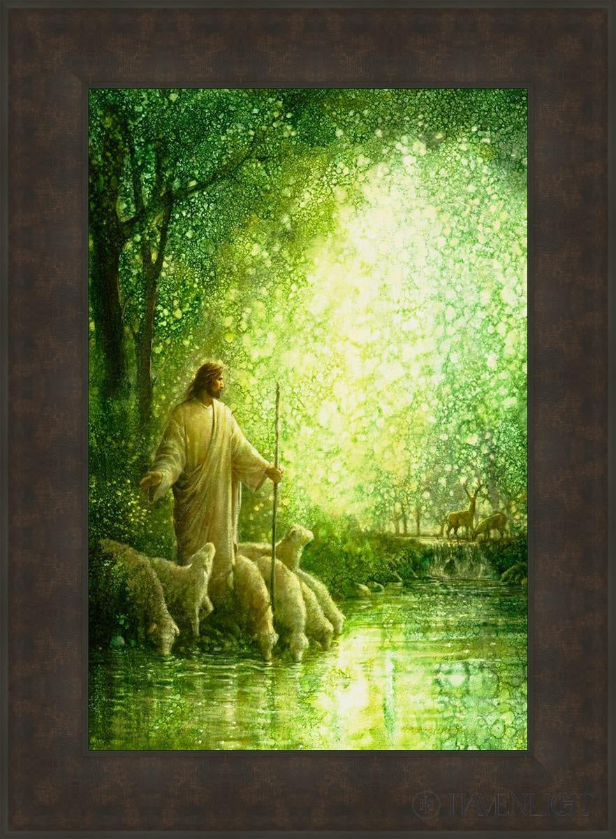 Feed My Sheep By Yongsung Kim - Inspirational Christian Wall Art for Home & Church Decor - Perfect for Living Room, Bedroom & Office