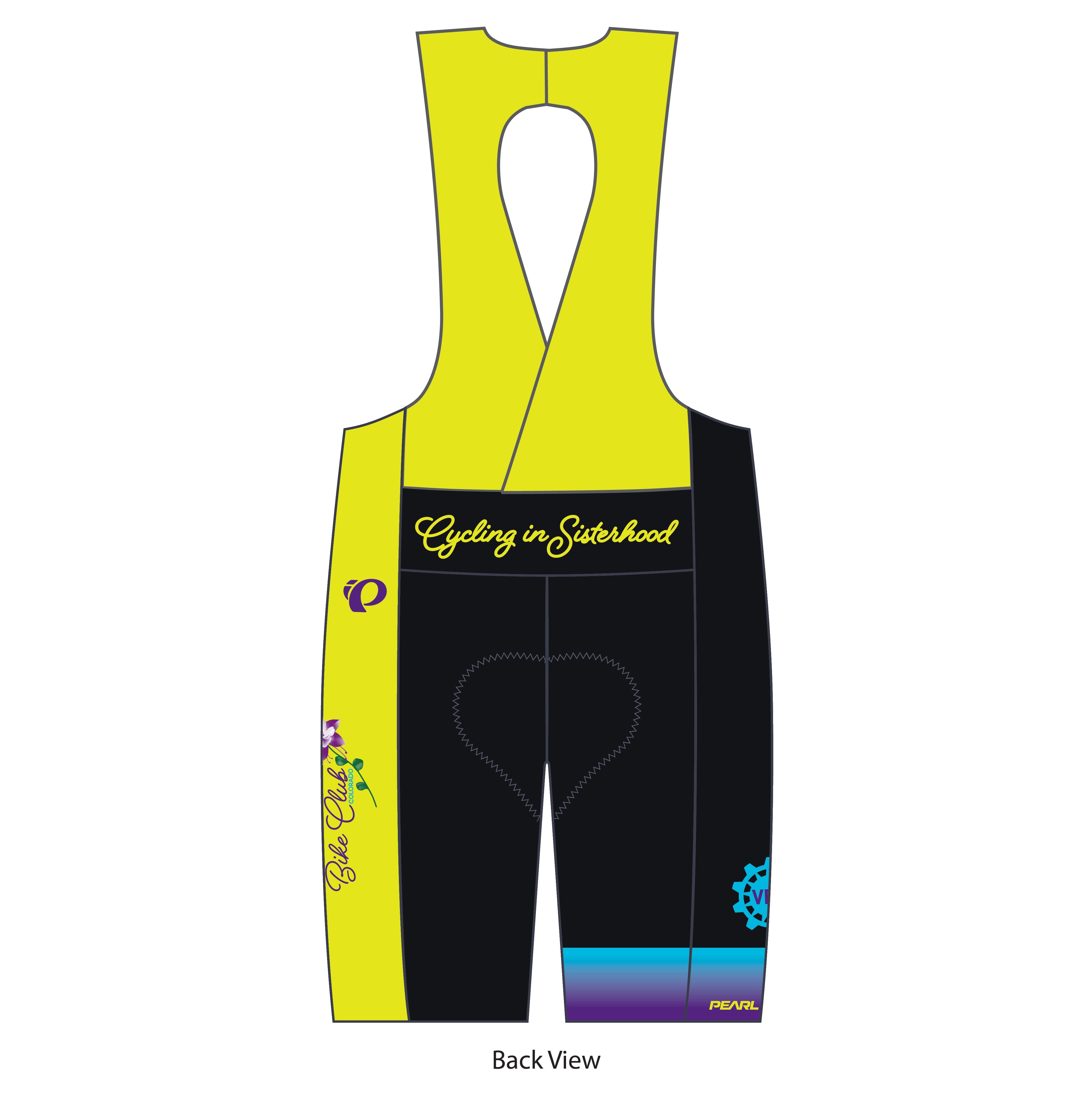 Women's PRO Bib Shorts - High Performance Cycling Shorts for Women | Venus Bike Club 25 | Perfect for Road Biking, Spinning & Indoor Cycling Workouts