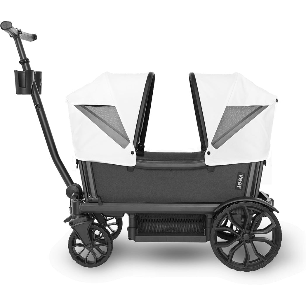 Veer Cruiser XL Custom Retractable Canopy - Adjustable Sun Shade for Strollers, Baby Carriers & Outdoor Gear - Perfect for Beach, Park and Family Outings