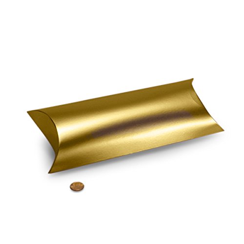Premium Gold Glossy Pillow Boxes 5