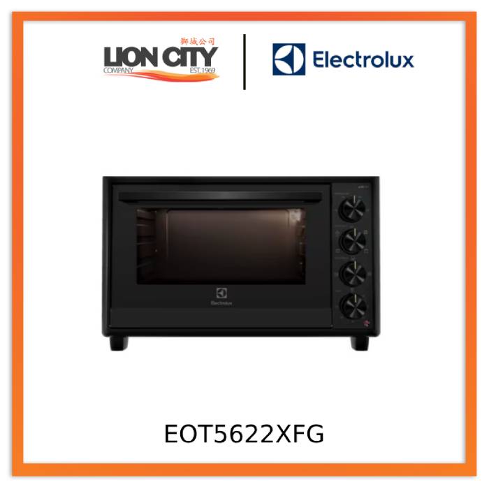 Electrolux EOT5622XFG 56L UltimateTaste 700 Freestanding Electric Oven - Professional Kitchen Appliance for Baking, Roasting & Cooking | Perfect for Home Chefs & Large Families
